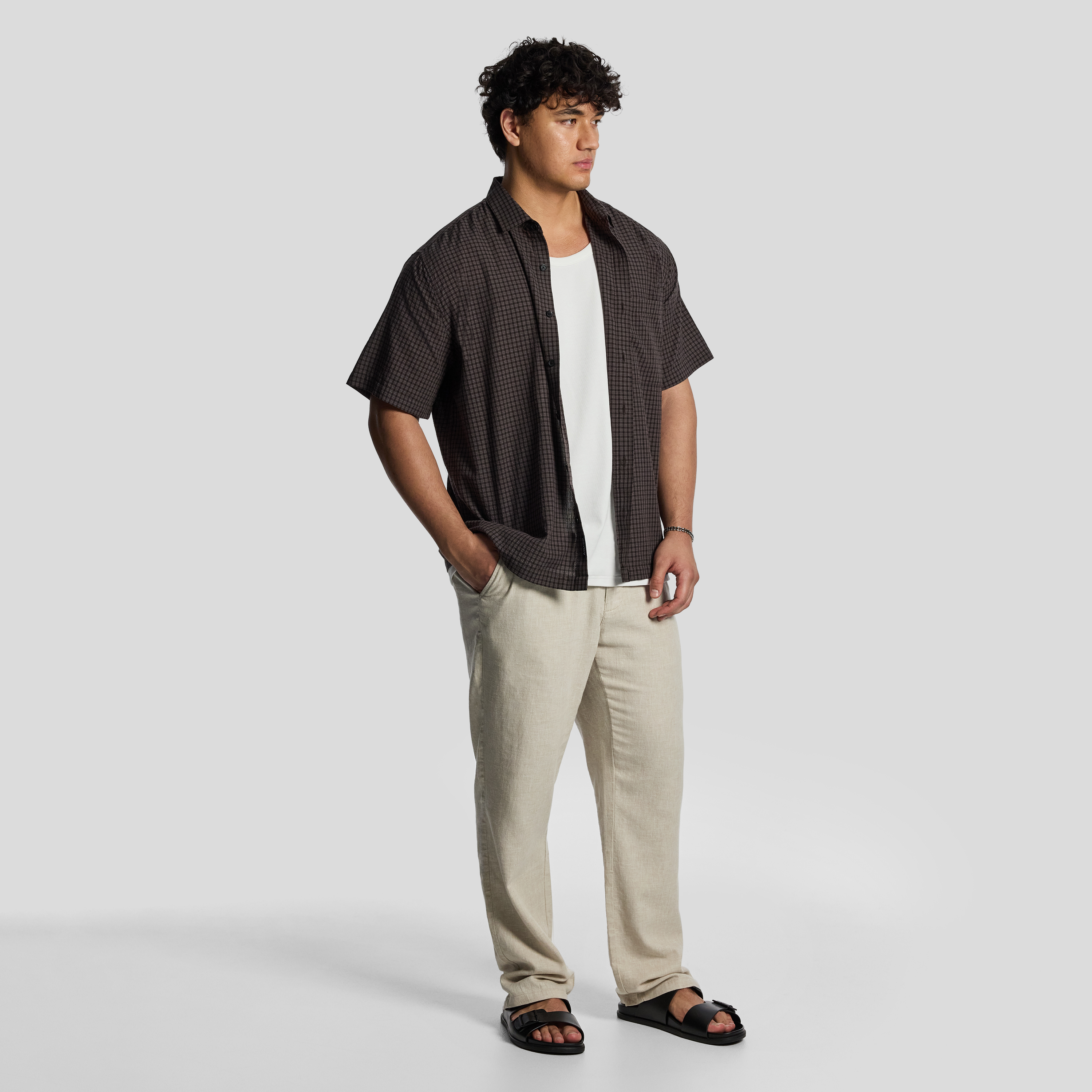 Chocolate Stanwell Relaxed Fit Shirt