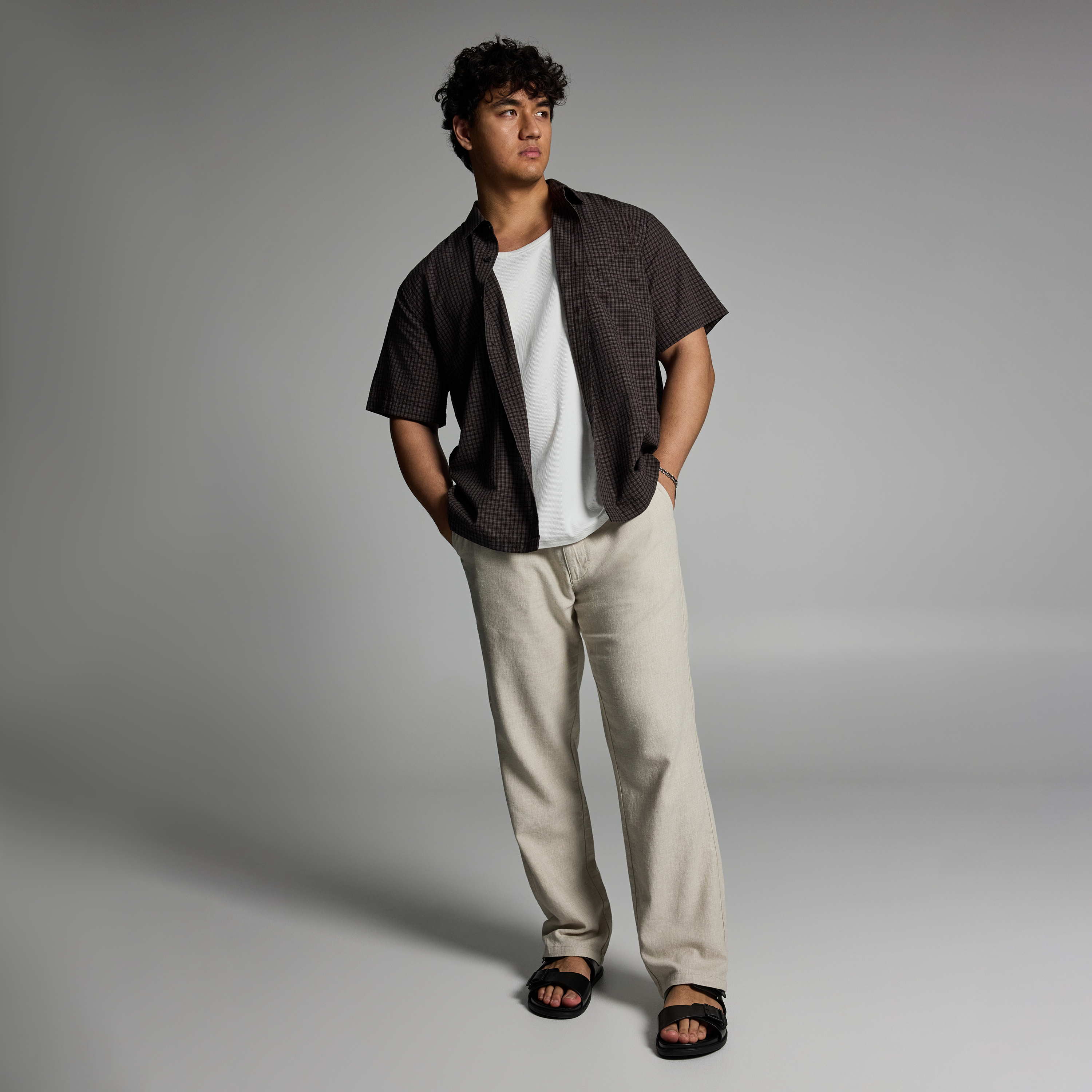 Chocolate Stanwell Relaxed Fit Shirt