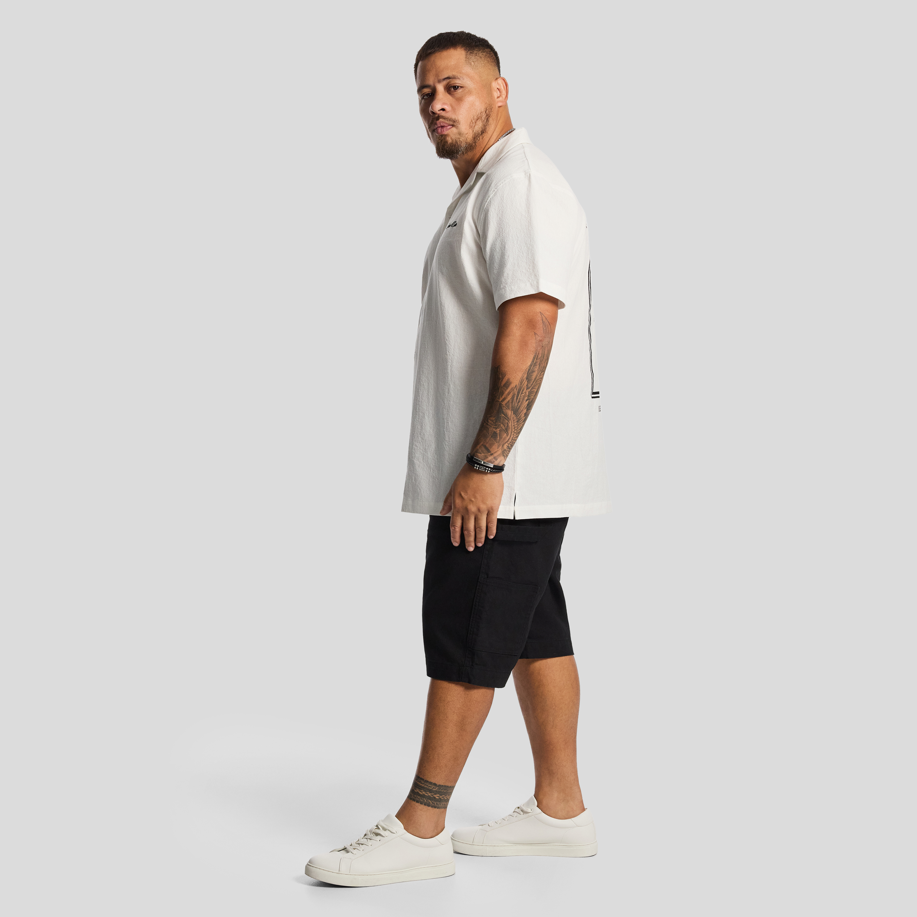 White Riviera Classic Fit Shirt