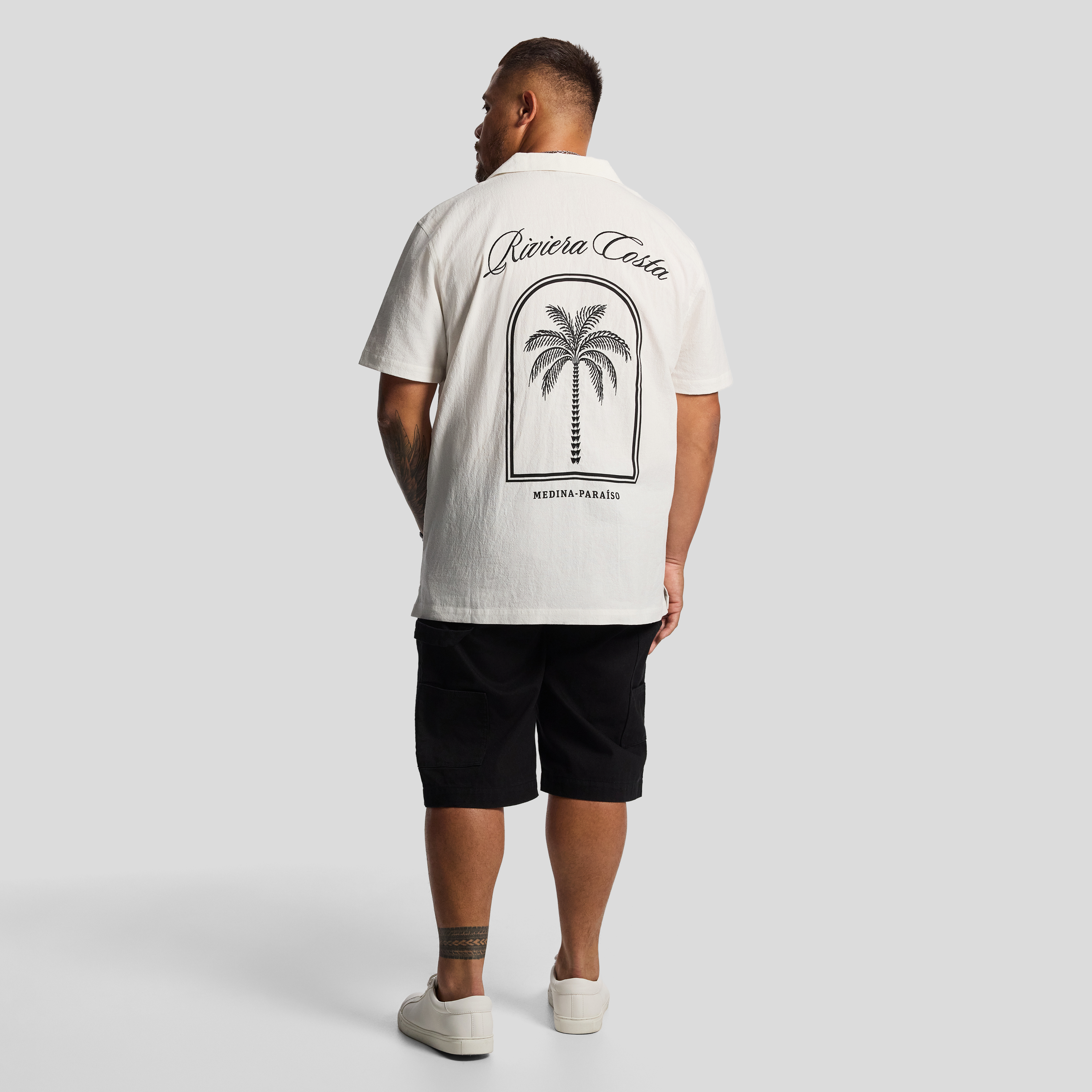 White Riviera Classic Fit Shirt