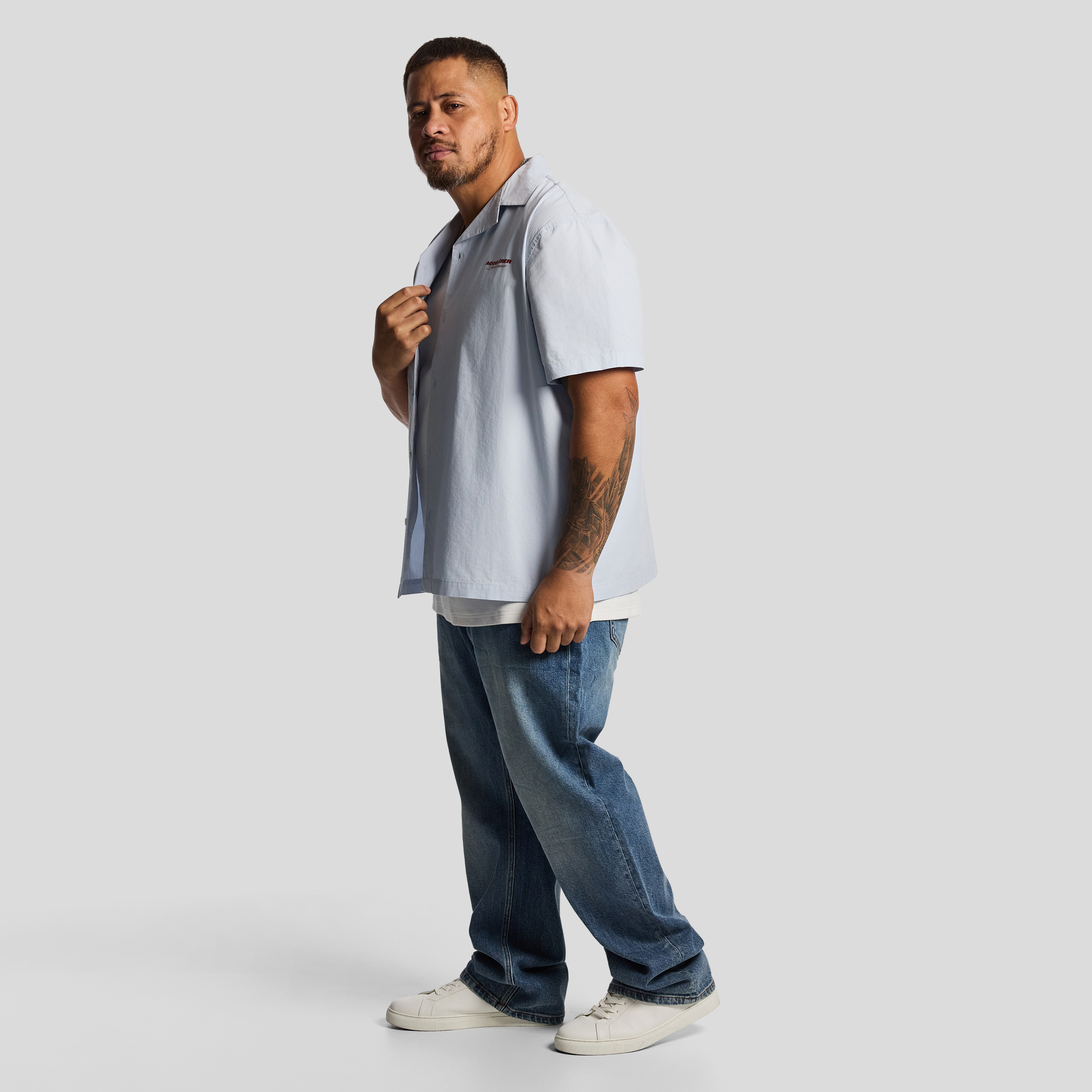 Light Blue Heatwave Relaxed Fit Shirt