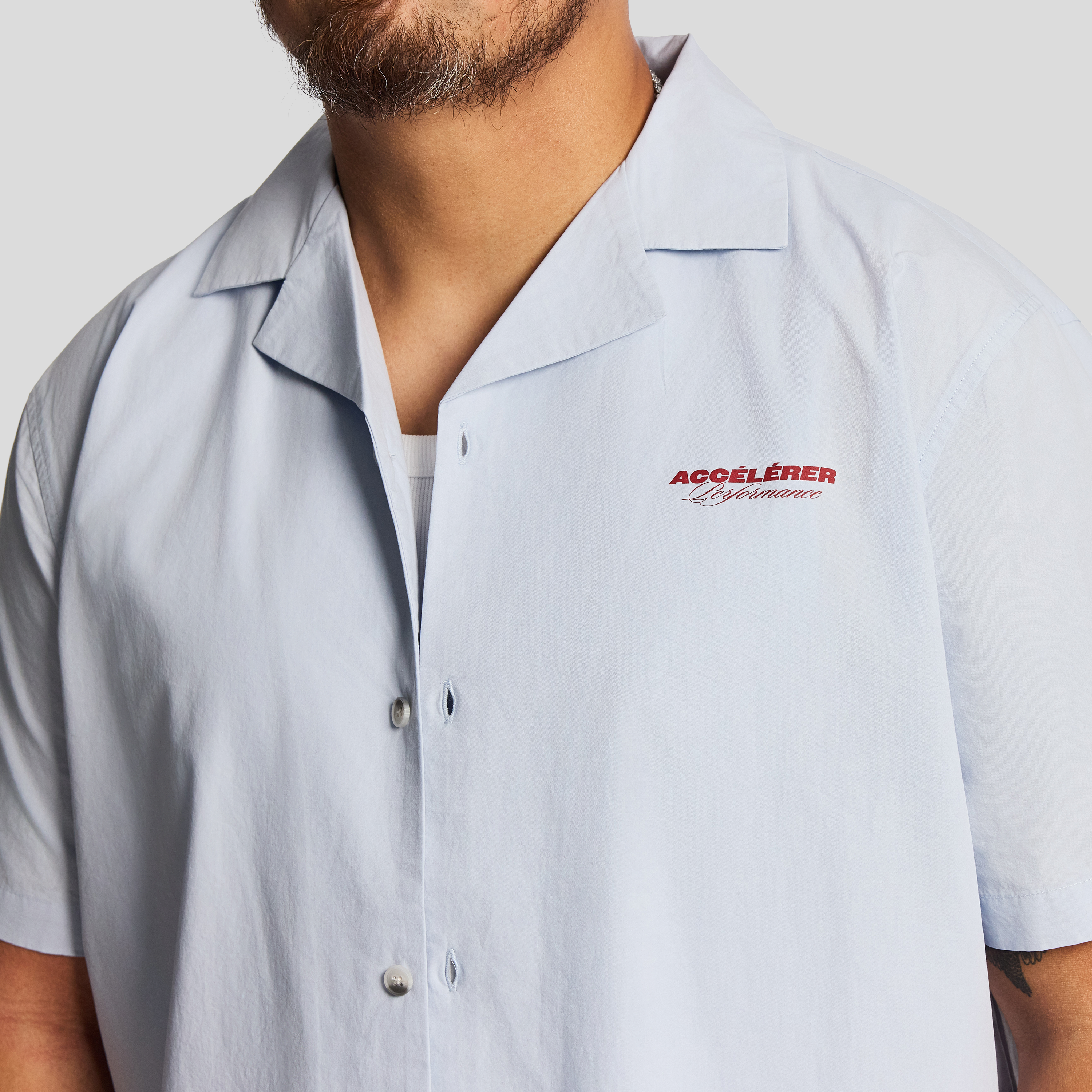 Light Blue Heatwave Relaxed Fit Shirt