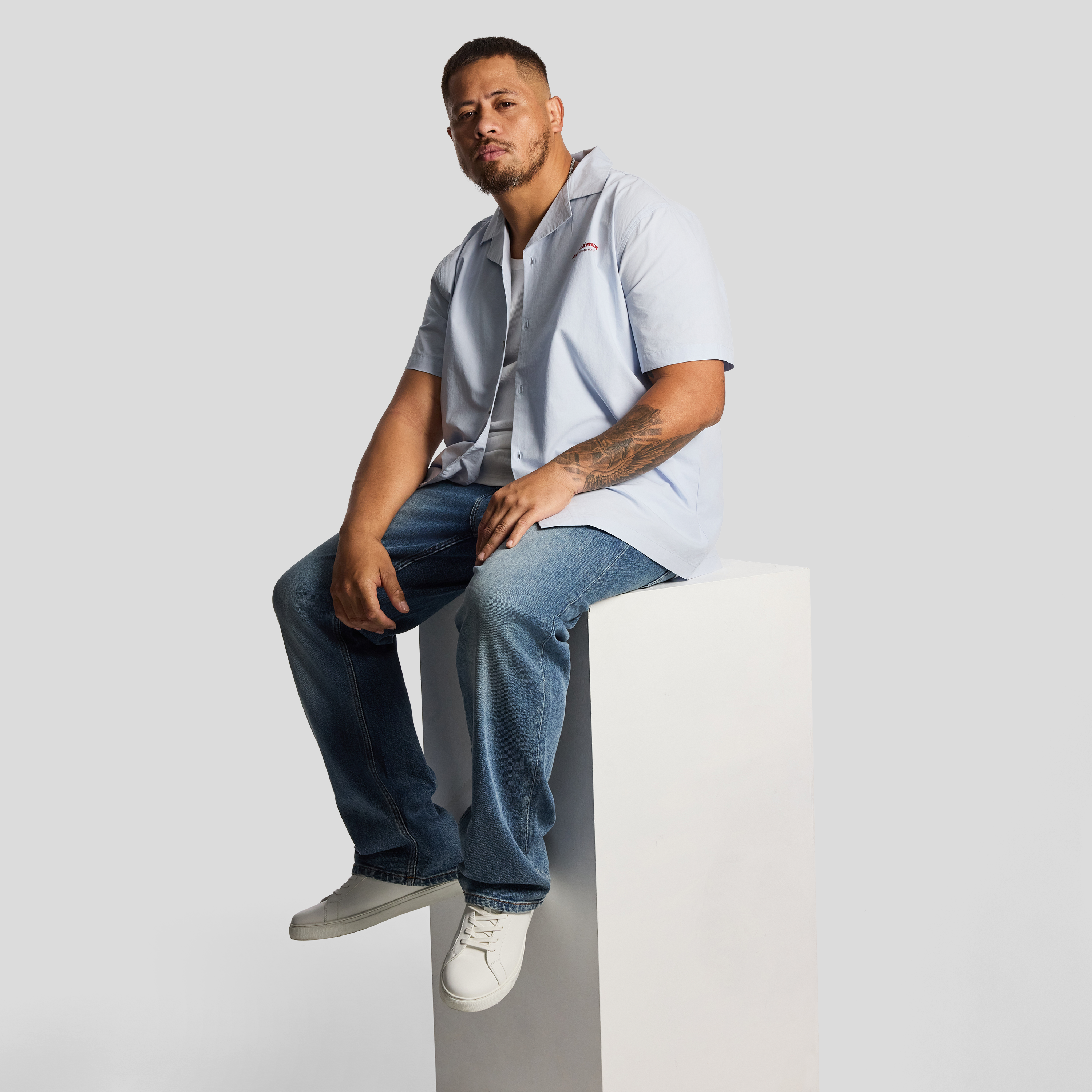 Light Blue Heatwave Relaxed Fit Shirt
