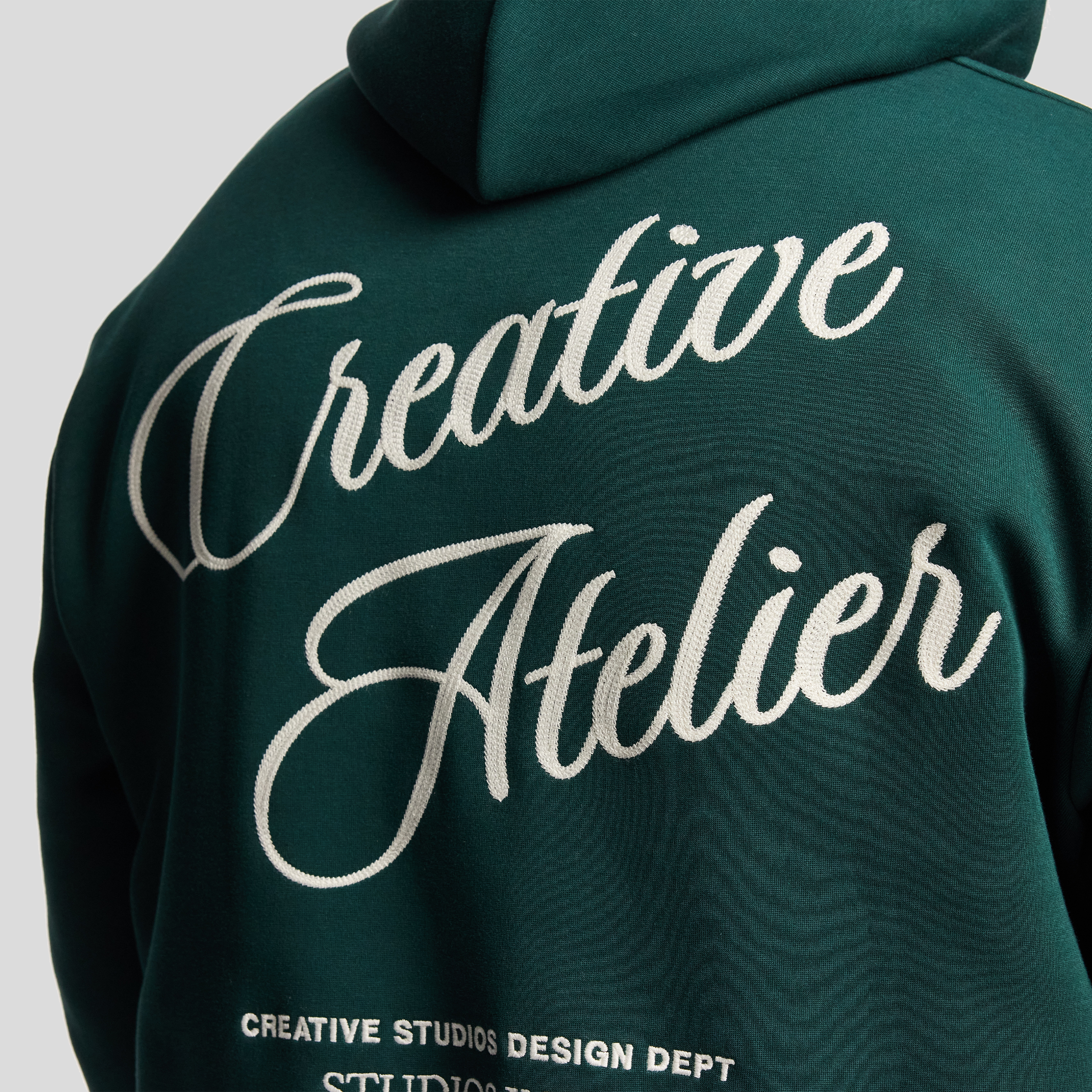 Green Studio Relaxed Hooded Sweat