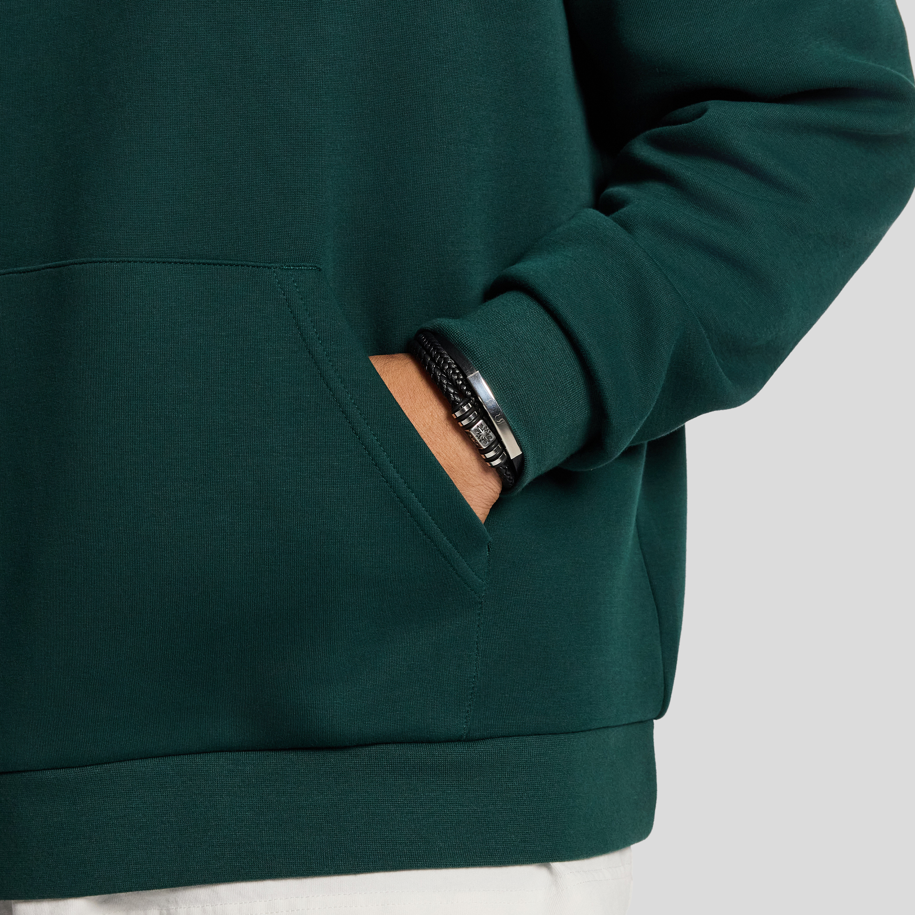 Green Studio Relaxed Hooded Sweat