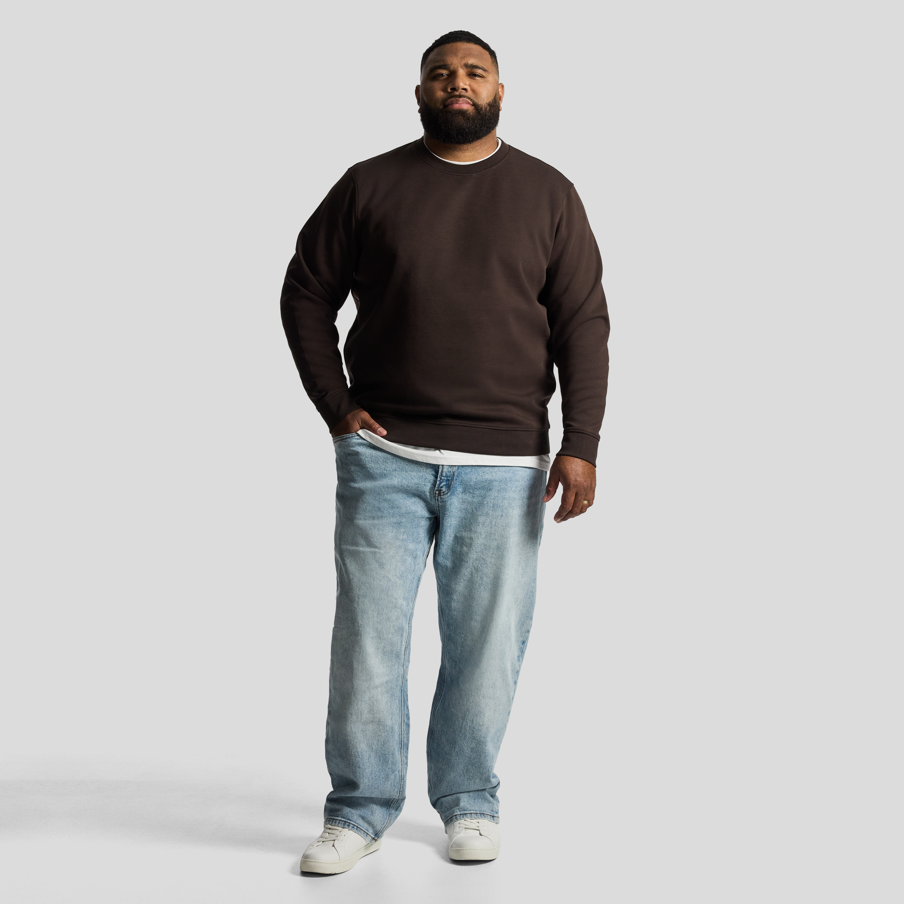 Brown Andy Crew Sweat