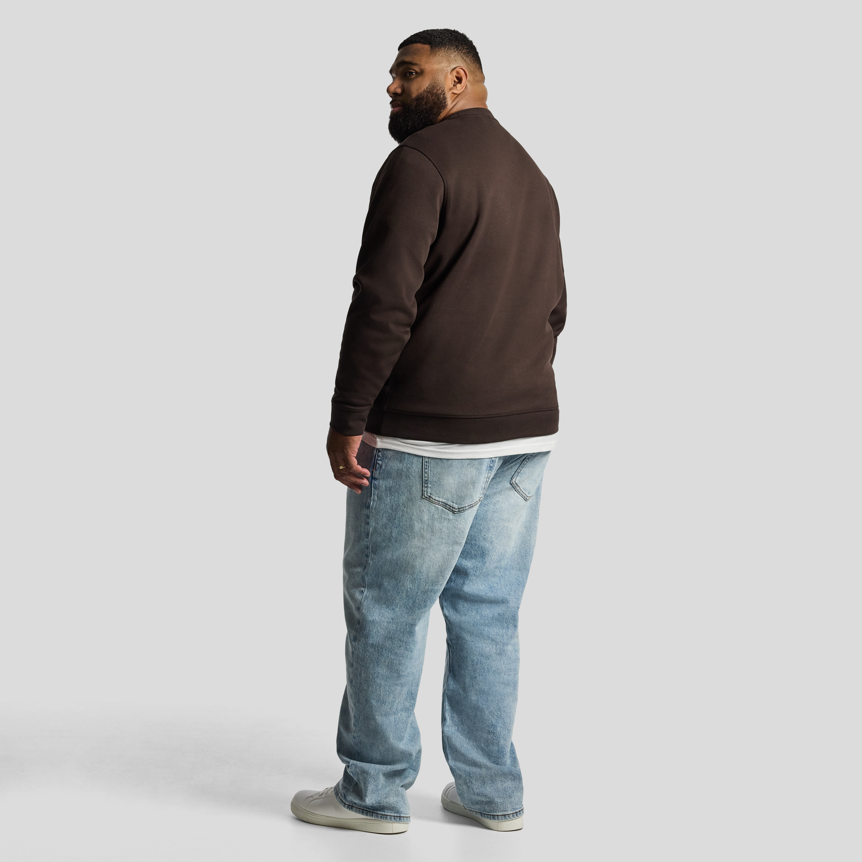 Brown Andy Crew Sweat