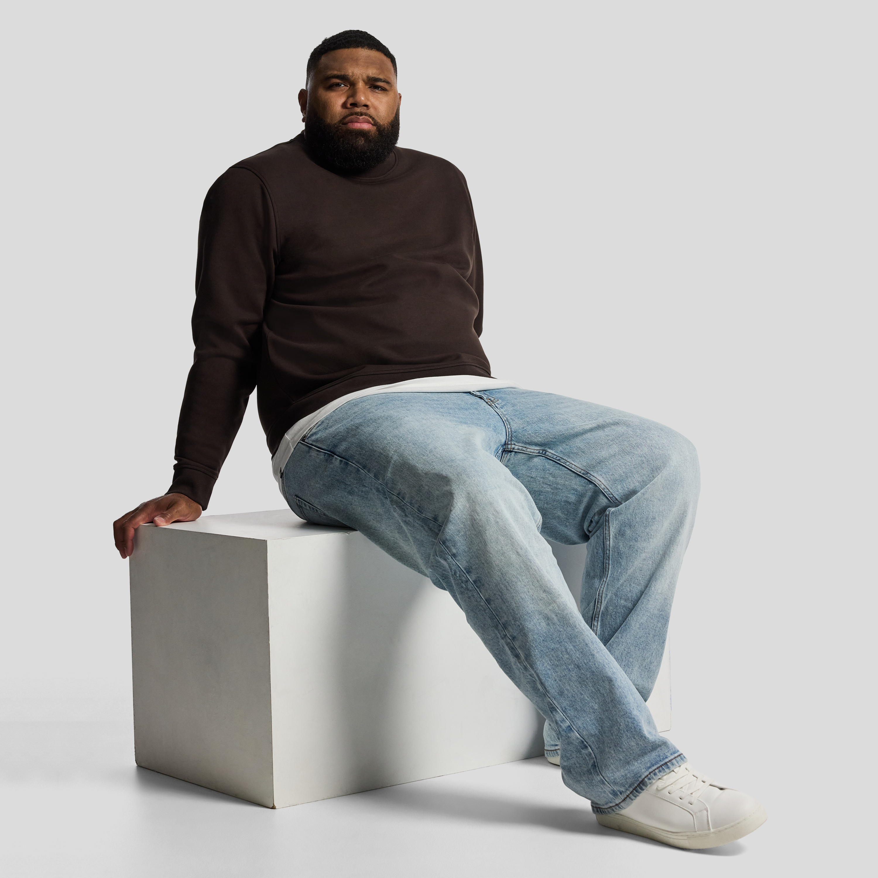 Brown Andy Crew Sweat