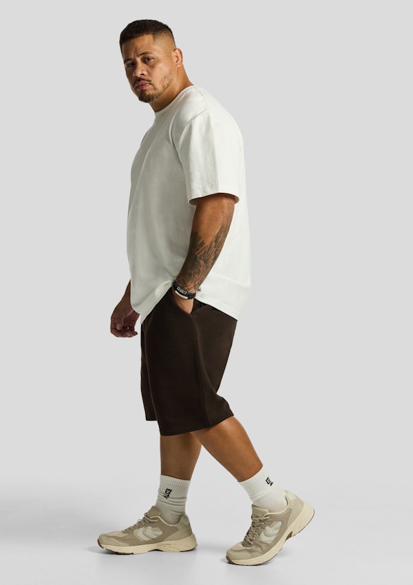 Brown Ace Sweat Short