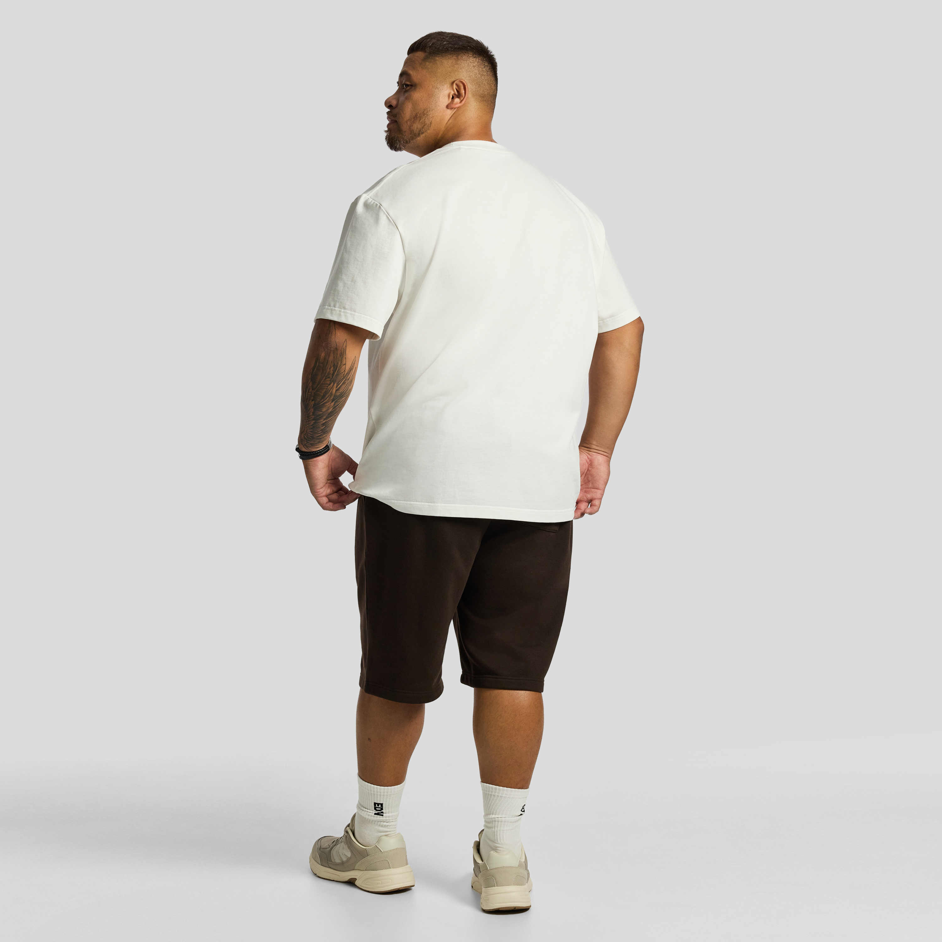 Brown Ace Sweat Short