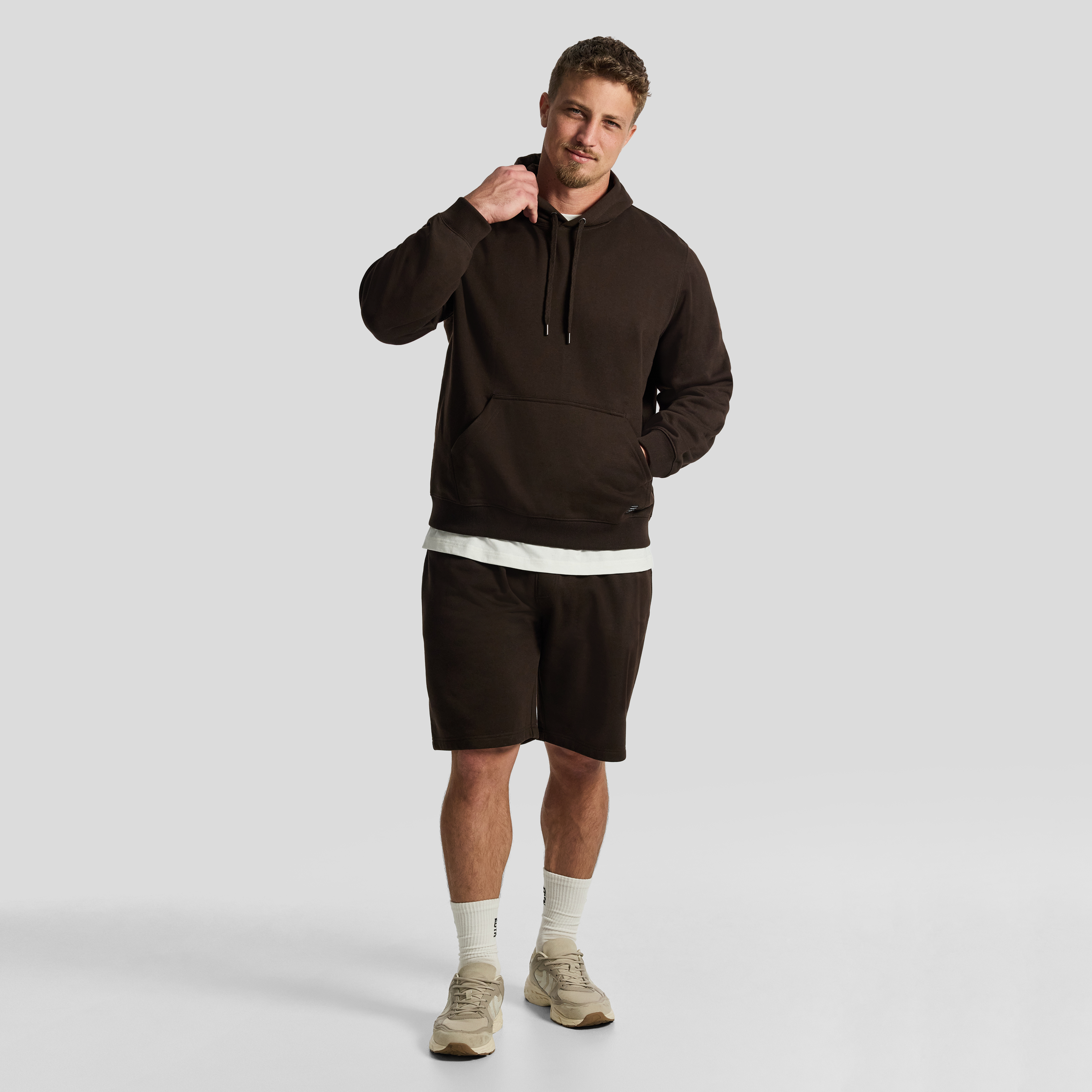 Brown Ace Sweat Short