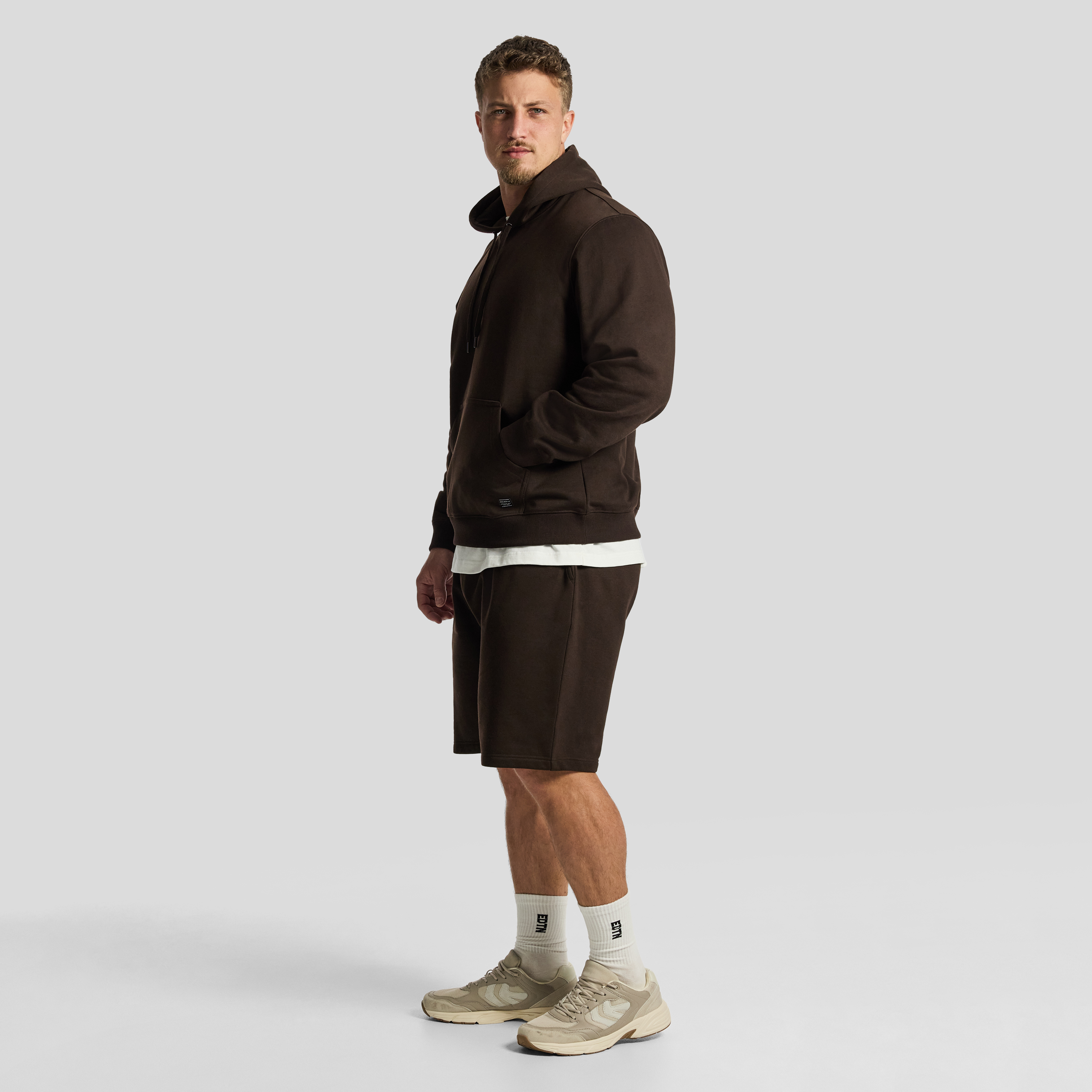 Brown Ace Sweat Short