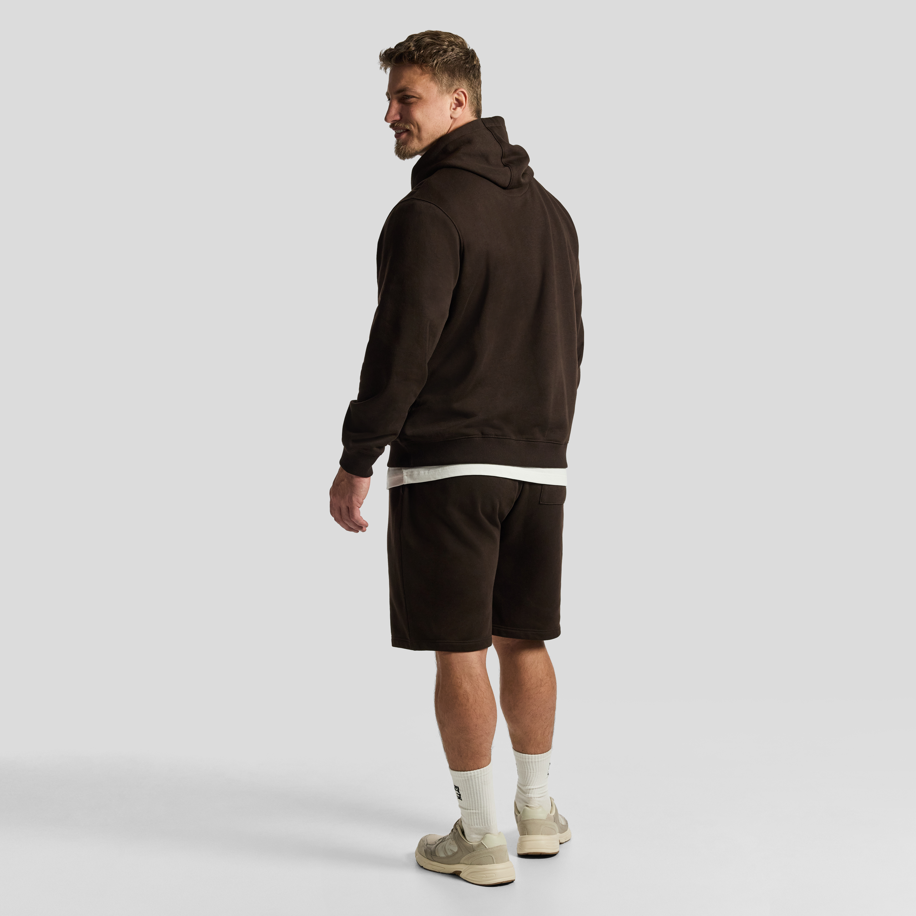 Brown Ace Sweat Short