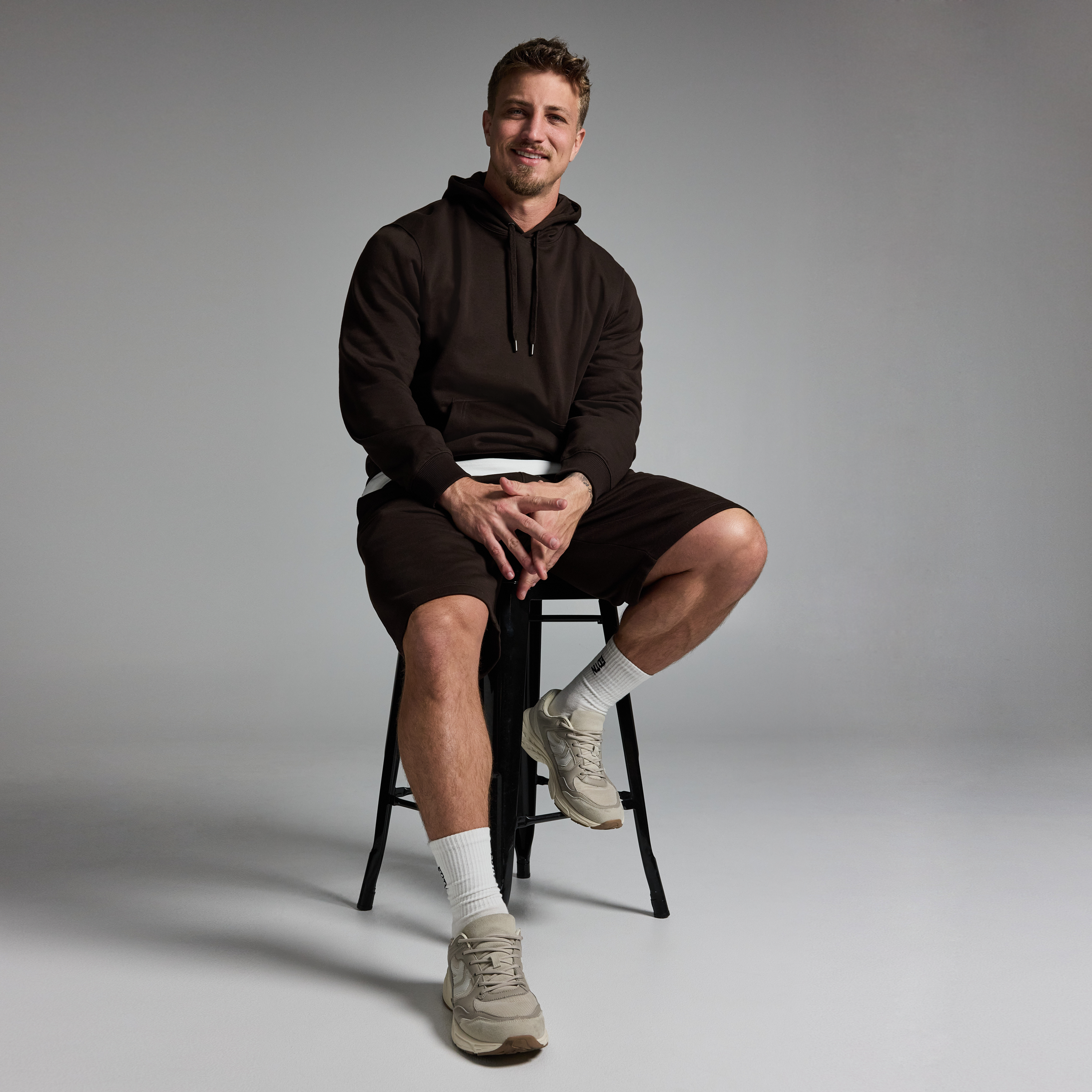 Brown Ace Sweat Short