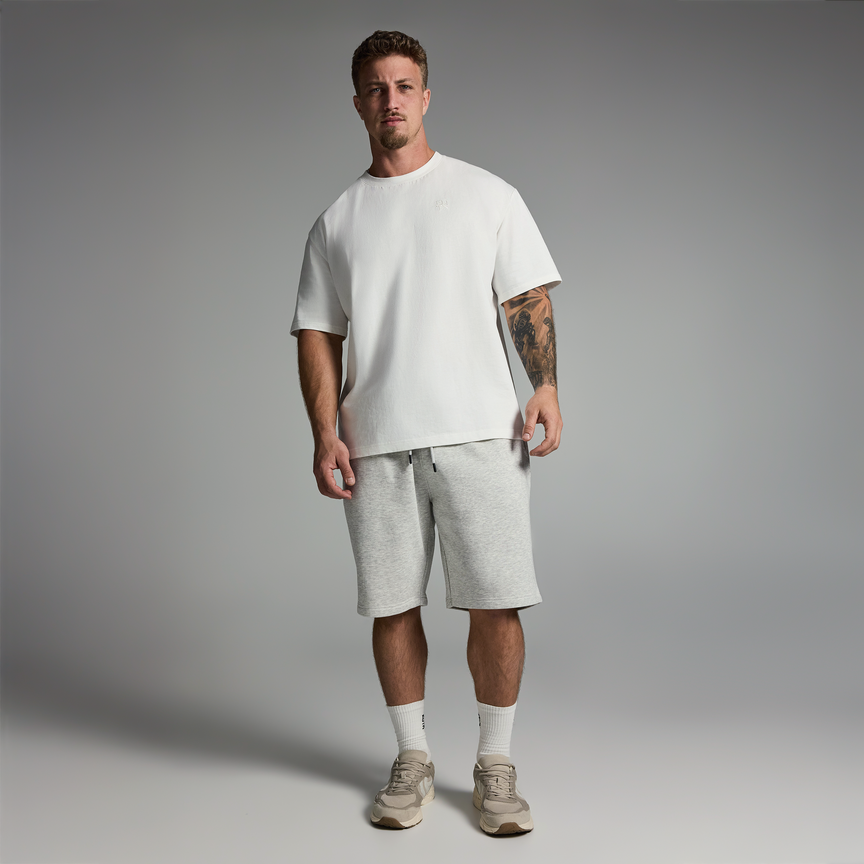 Ice Grey Sweat Short