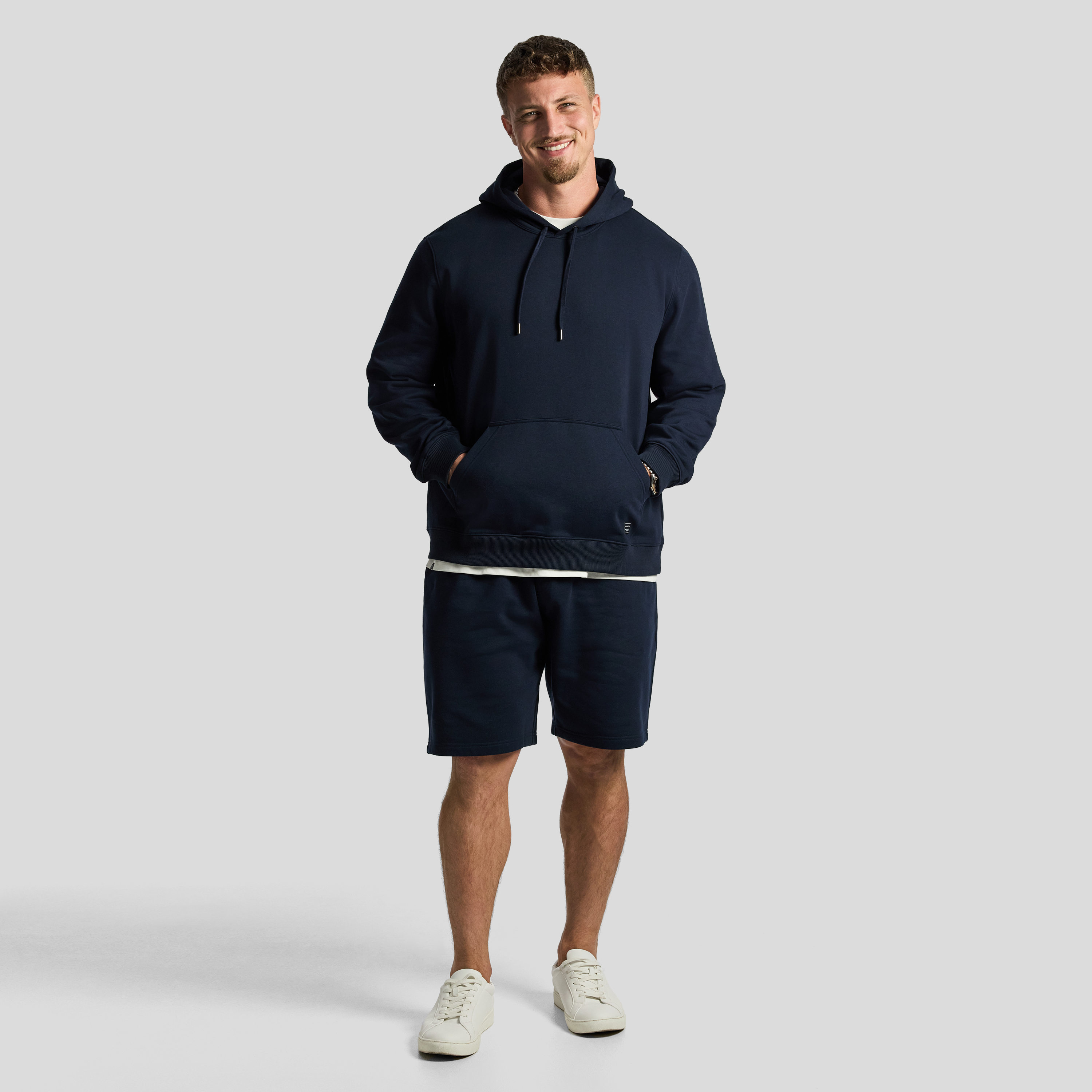 Navy Ace Sweat Short