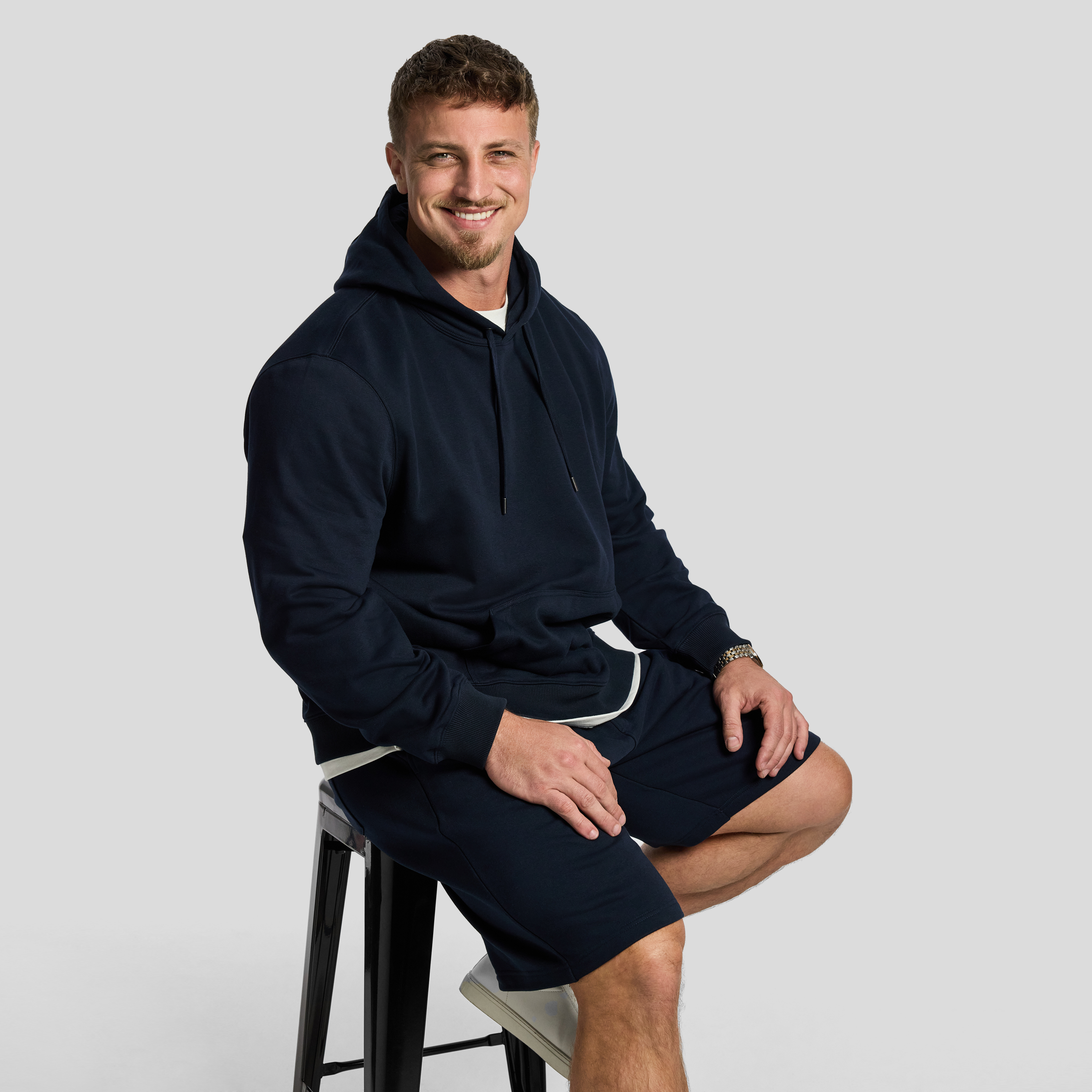 Navy Ace Sweat Short