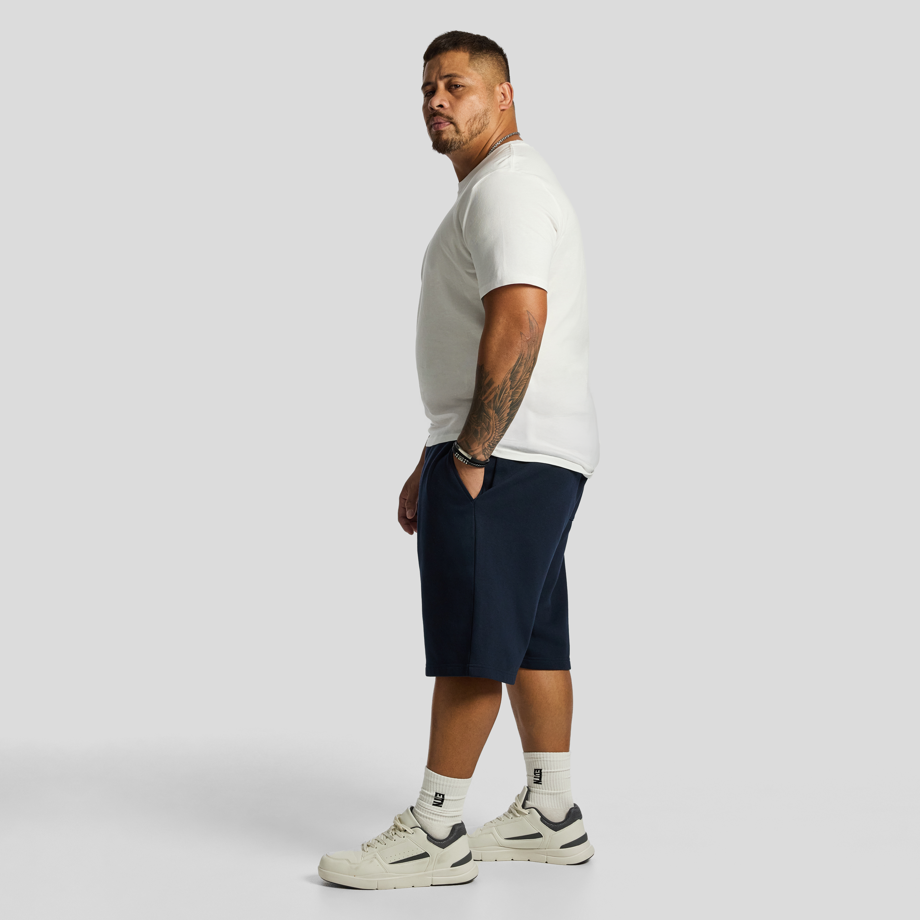 Navy Ace Sweat Short