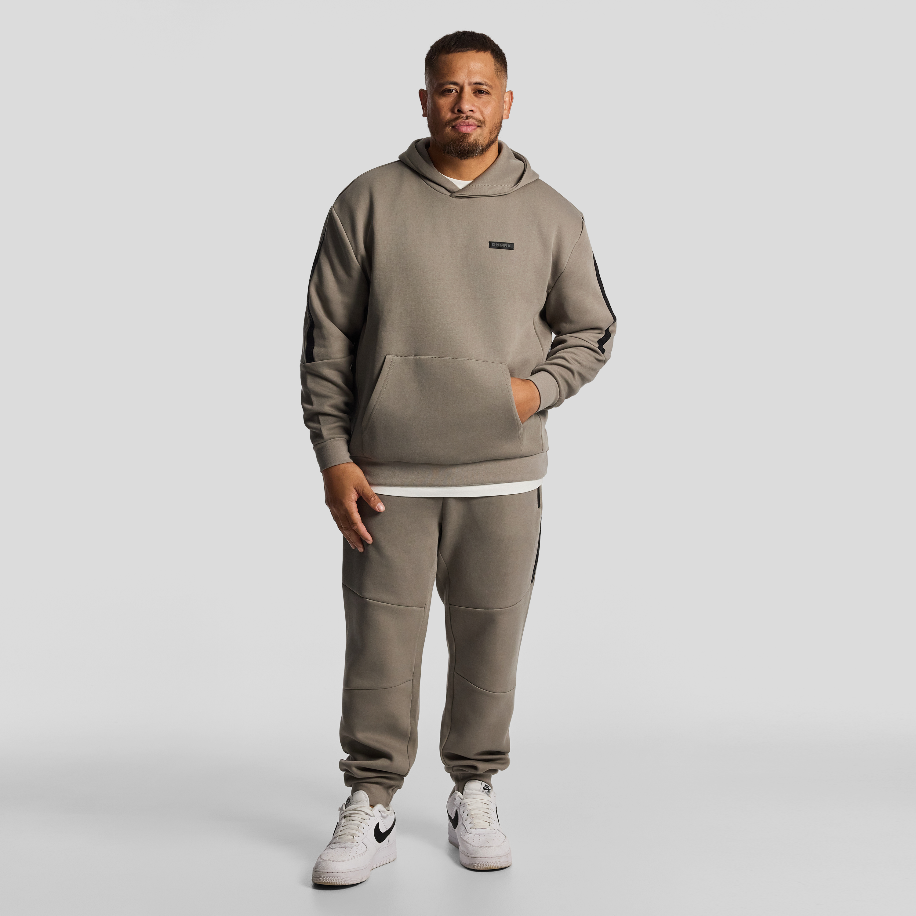 Light Brown Dnmrk Hooded Sweat