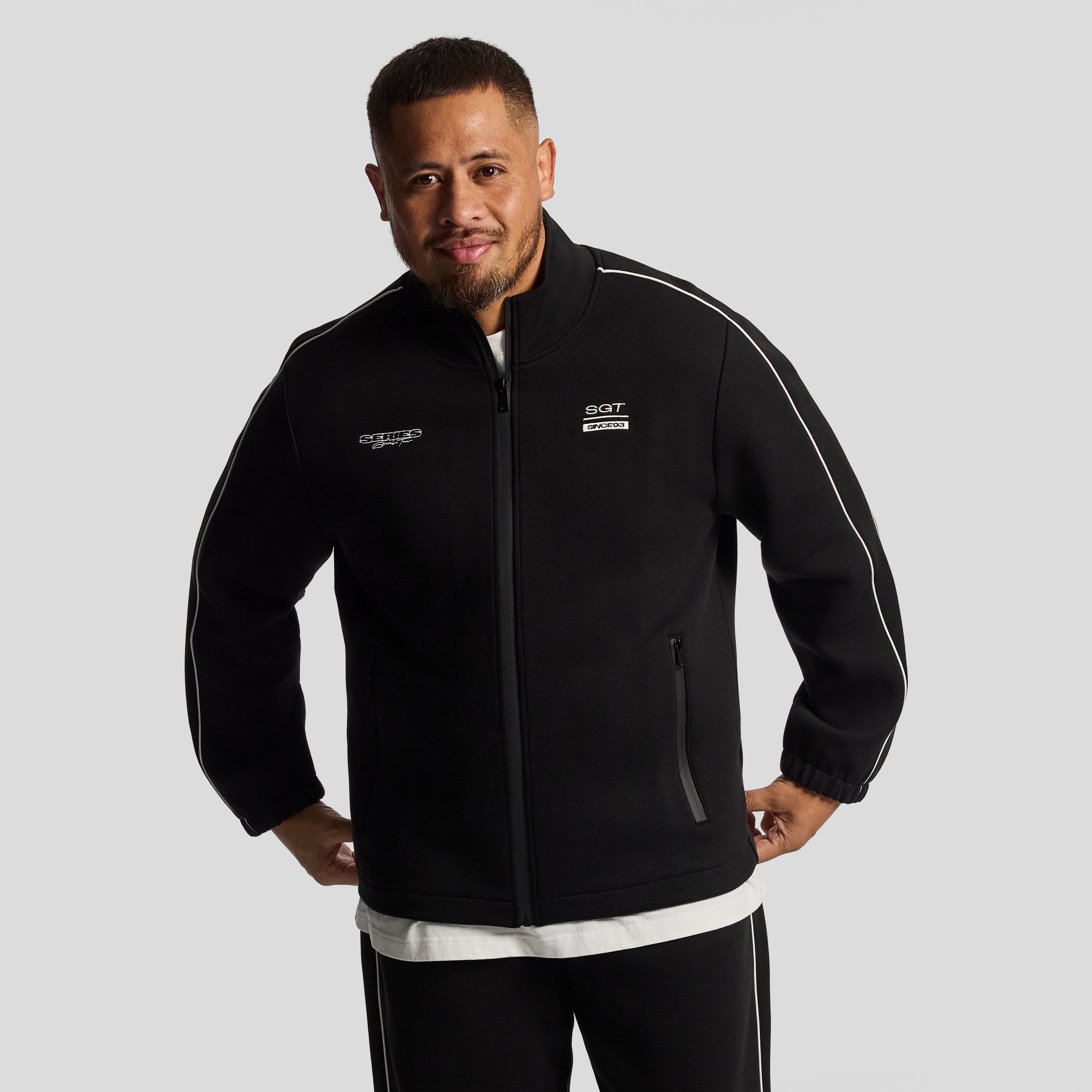 Series Zip Through Sweat
