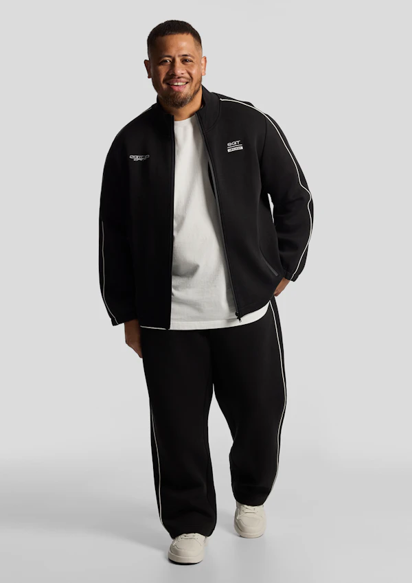 Black Series Zip Through Sweat