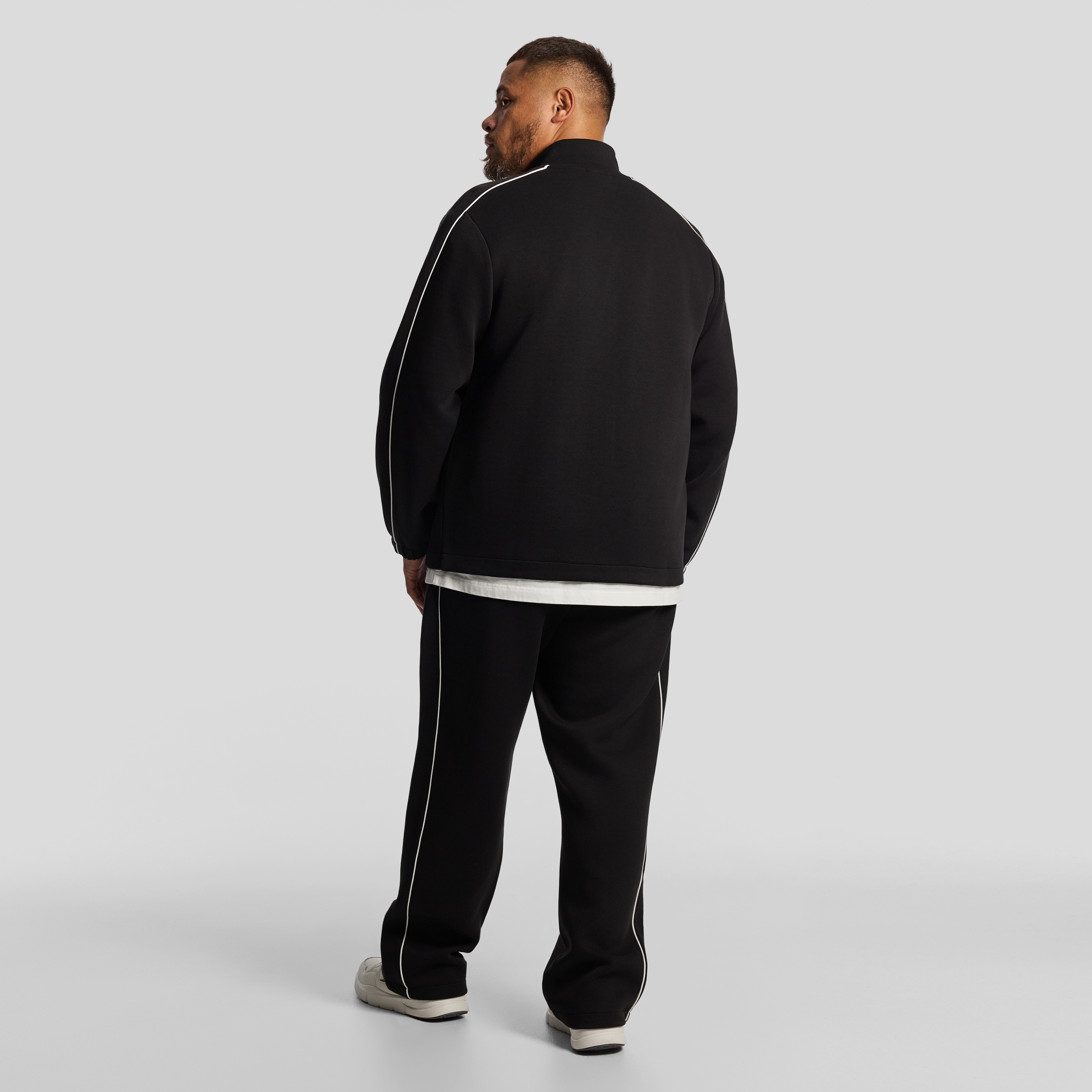 Black Series Zip Through Sweat