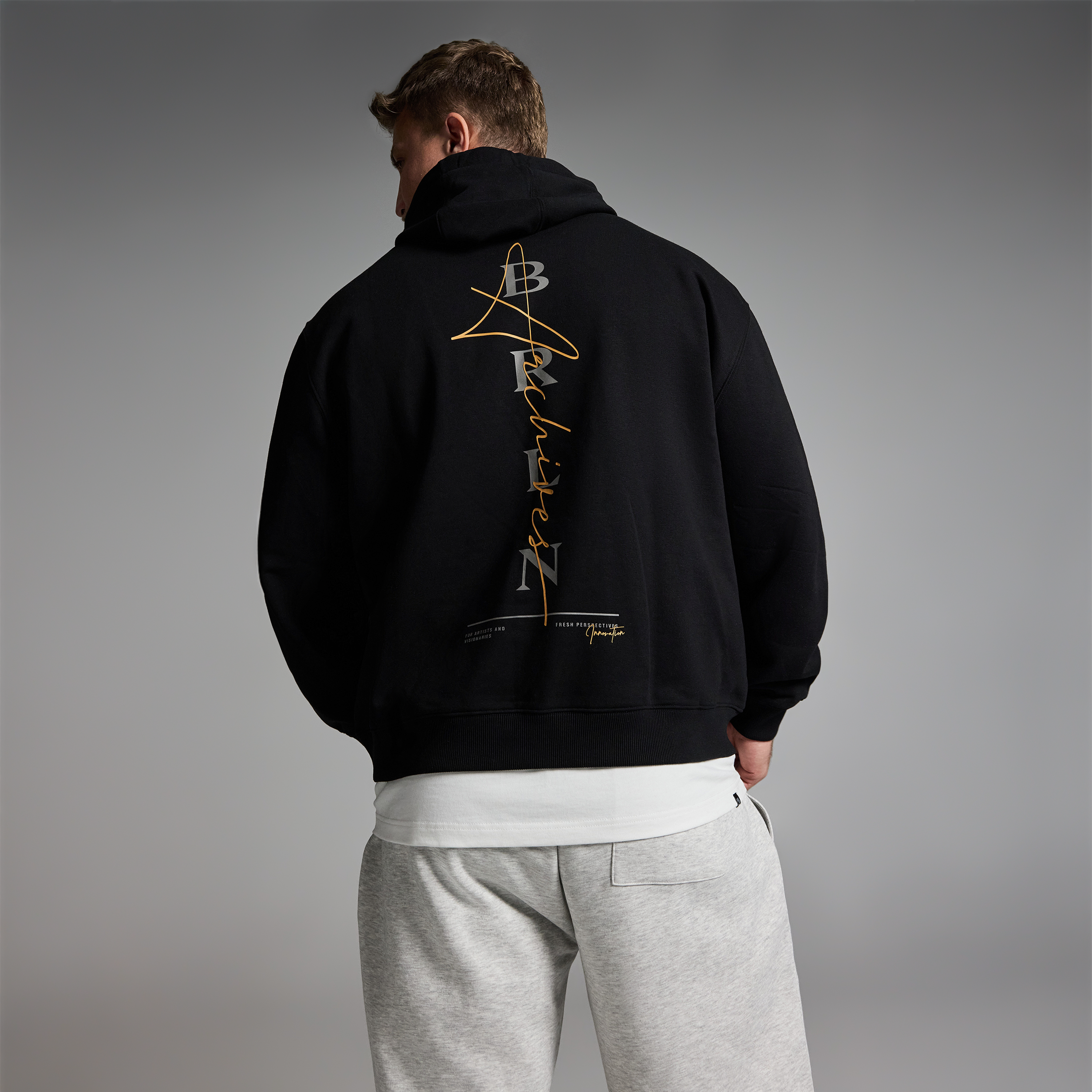 Black Jarrod Pullover Sweat
