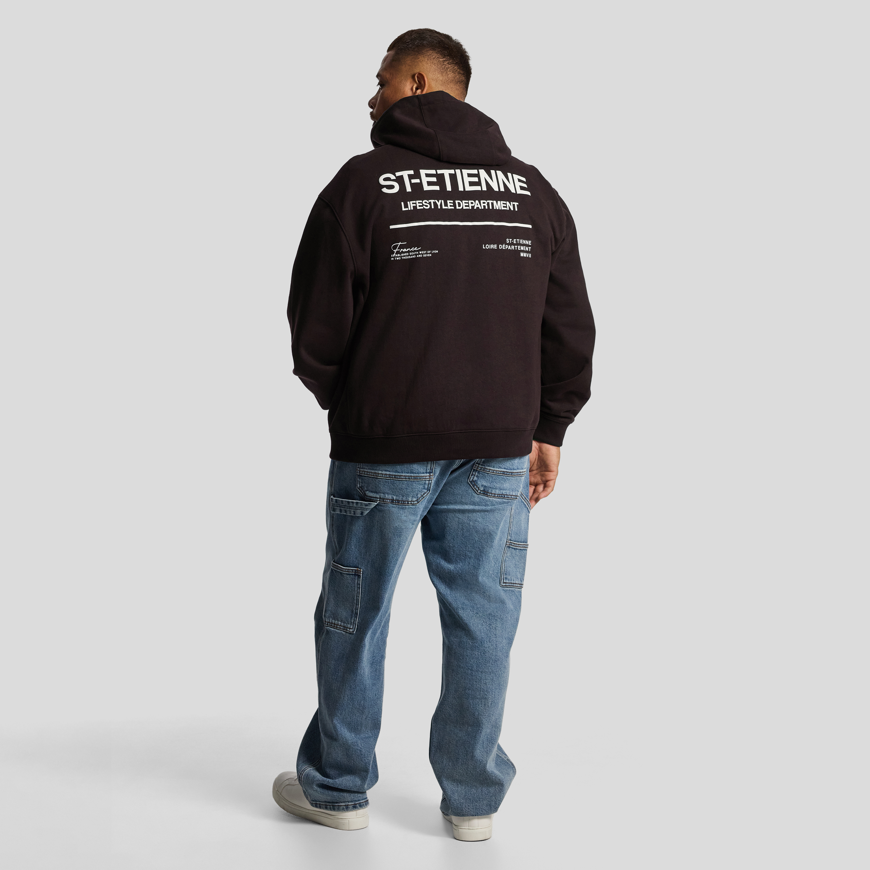 Chocolate Scott Relaxed Pullover Sweat