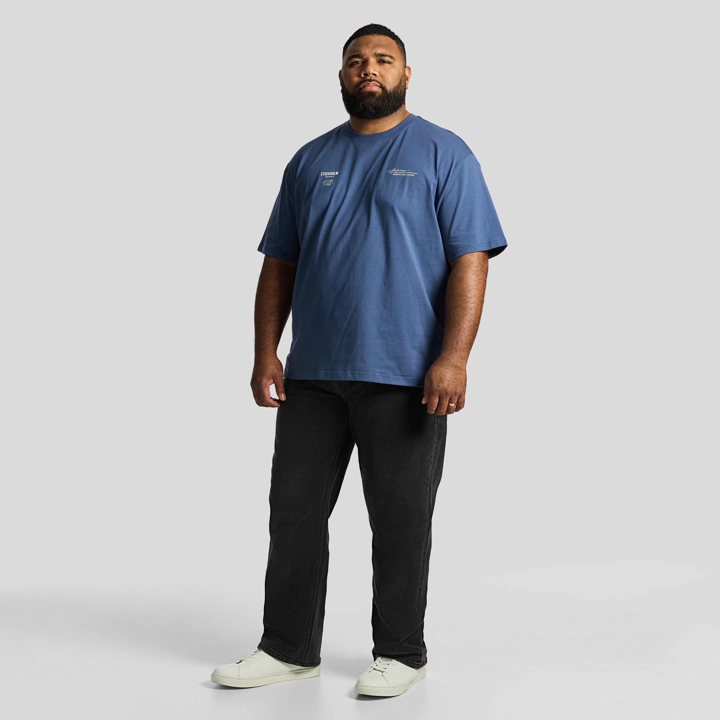 Blue Sven Relaxed Crew Tee