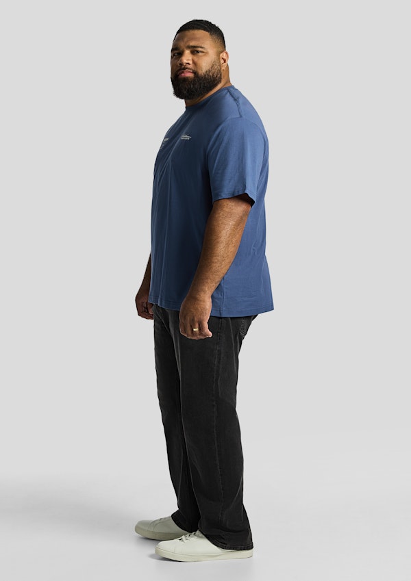 Blue Sven Relaxed Crew Tee