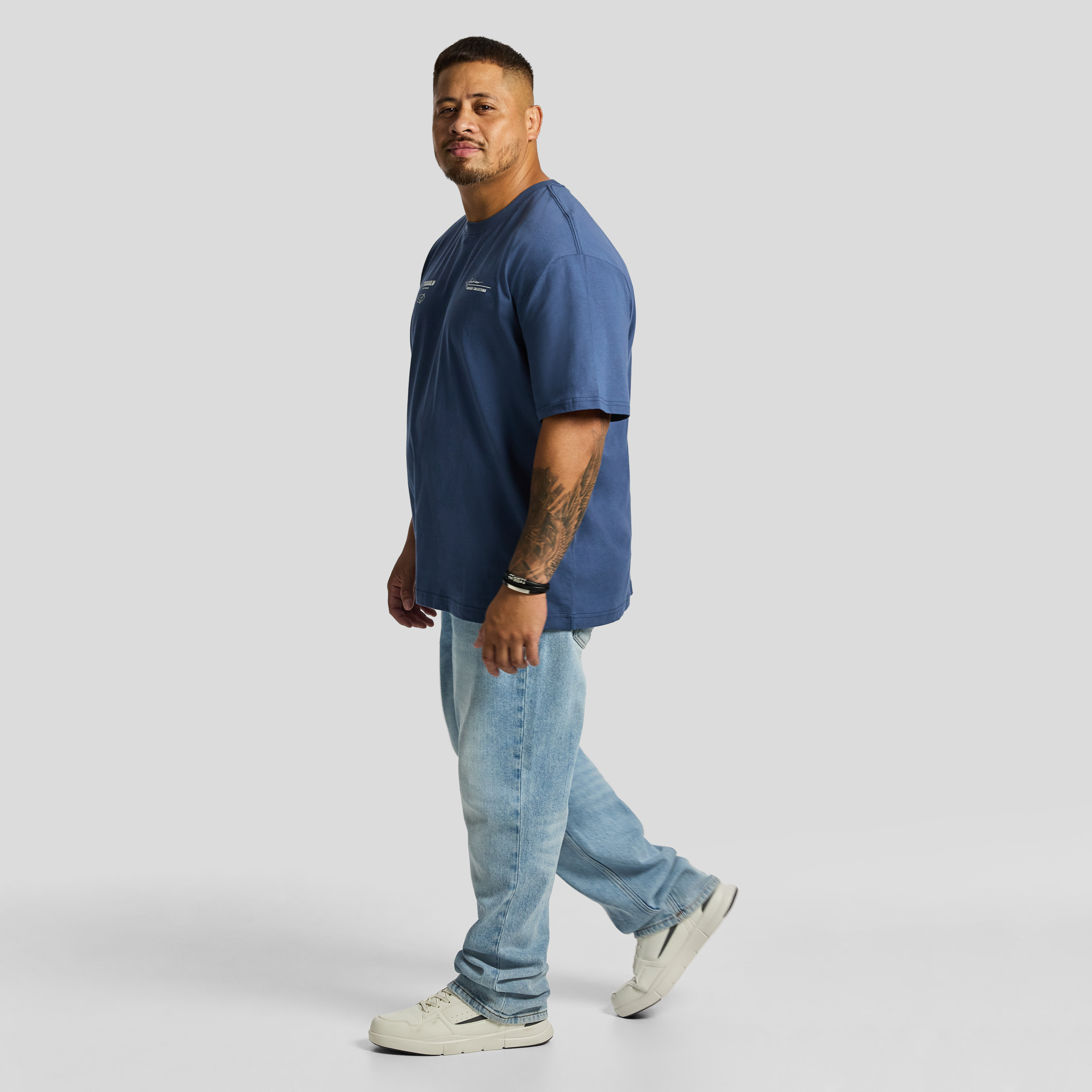 Blue Sven Relaxed Crew Tee