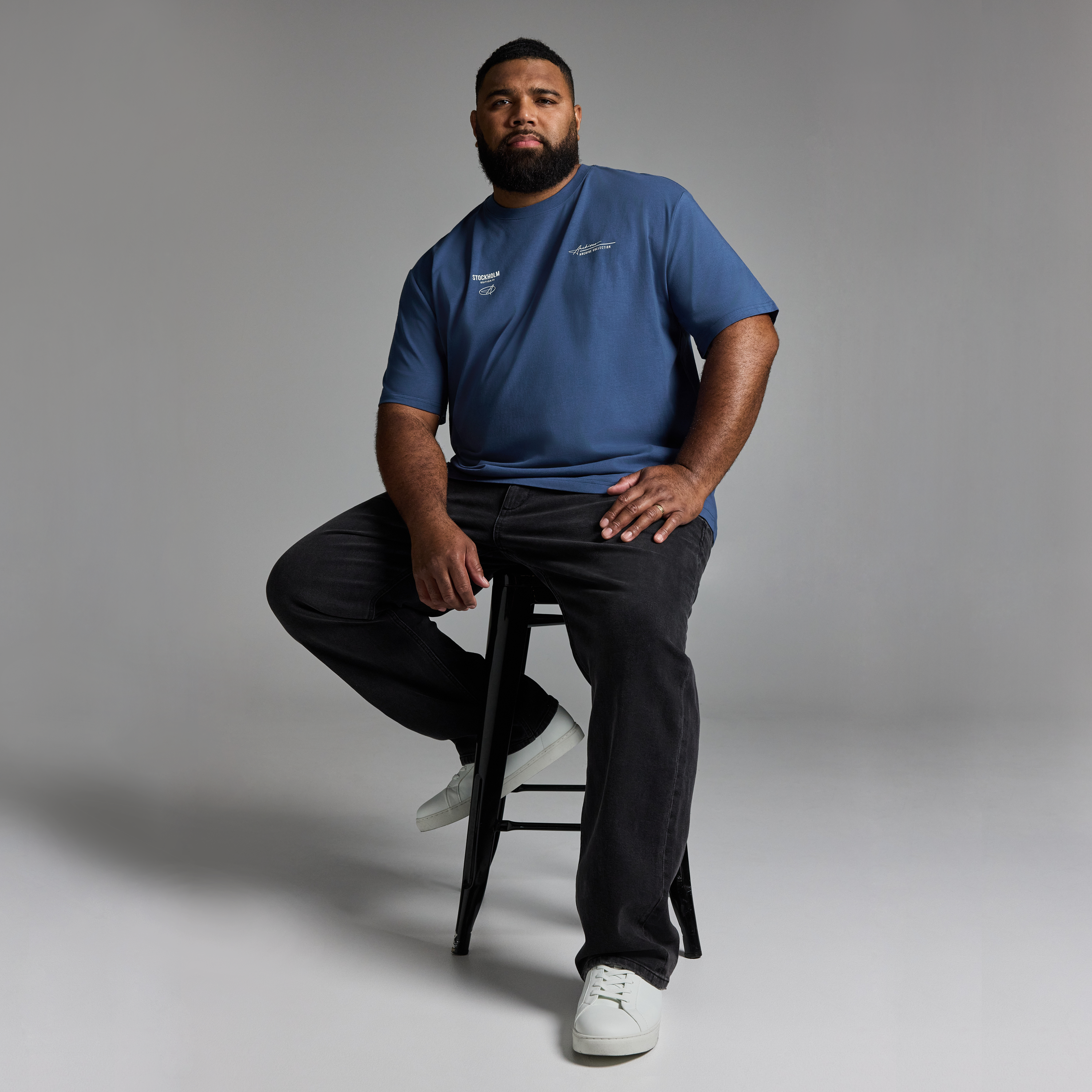 Blue Sven Relaxed Crew Tee