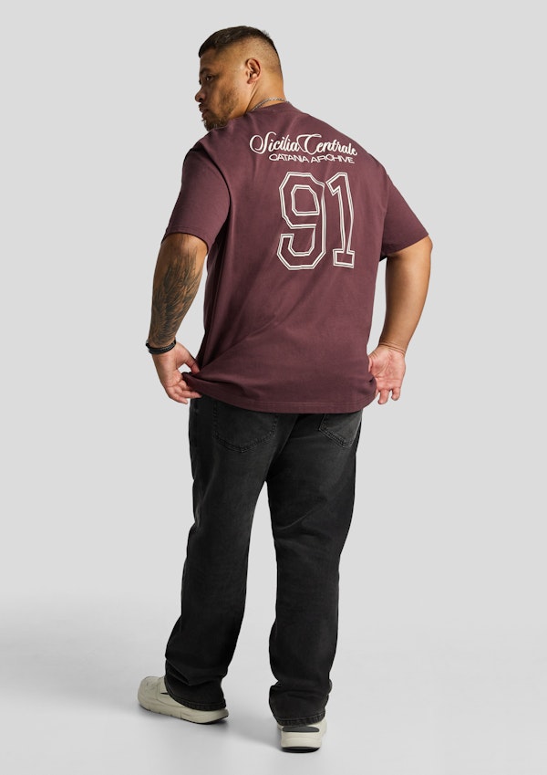 Wine Amsterdam Relaxed Crew Neck Tee