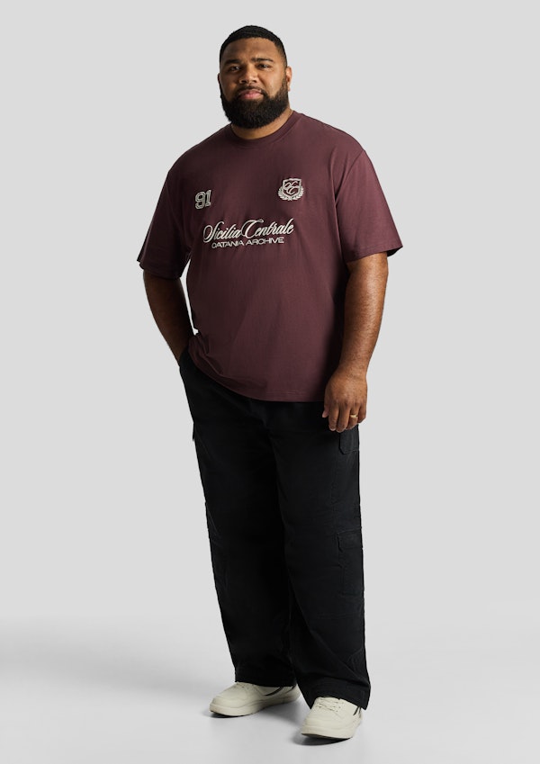 Wine Amsterdam Relaxed Crew Neck Tee