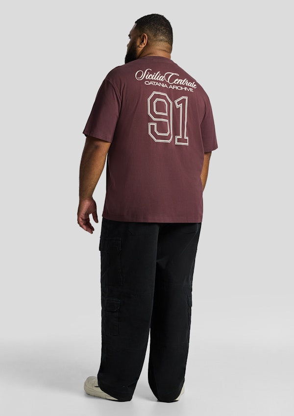 Wine Amsterdam Relaxed Crew Neck Tee