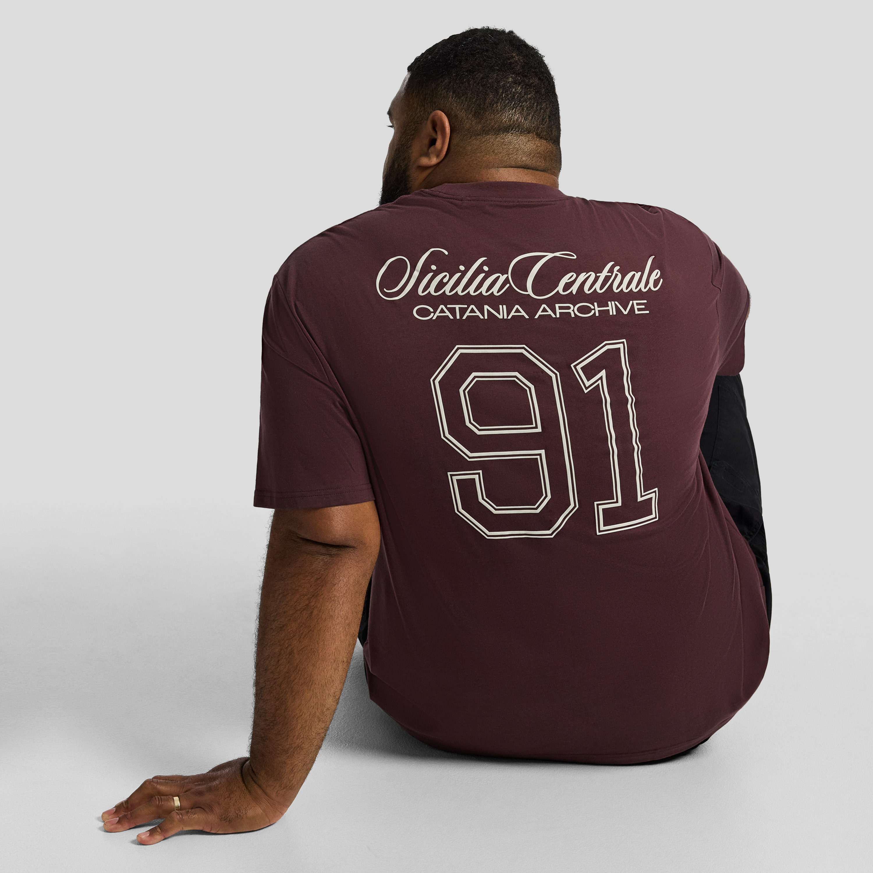 Wine Amsterdam Relaxed Crew Neck Tee