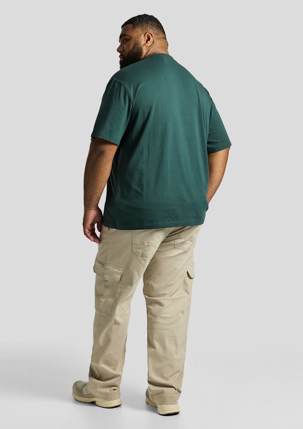 Dark Green Club Relaxed Crew Neck Tee