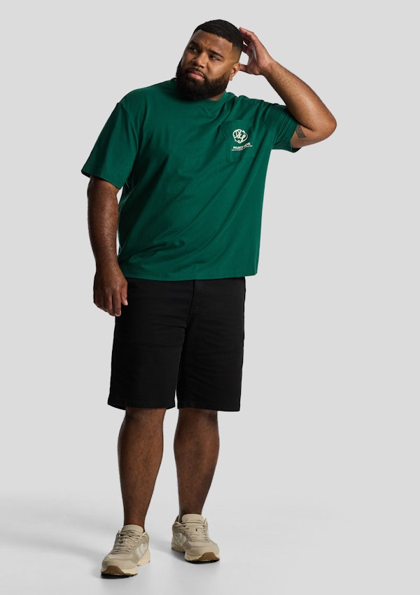 Green Archive Relaxed Crew Tee