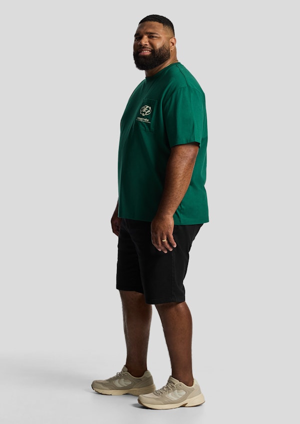 Green Archive Relaxed Crew Tee