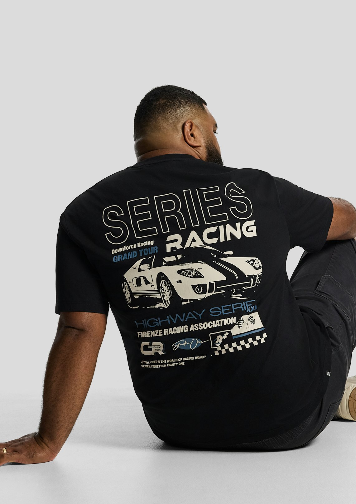 Motor Relaxed Crew Tee