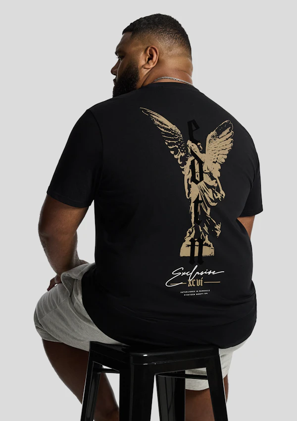 Angel Longline Crew Tee