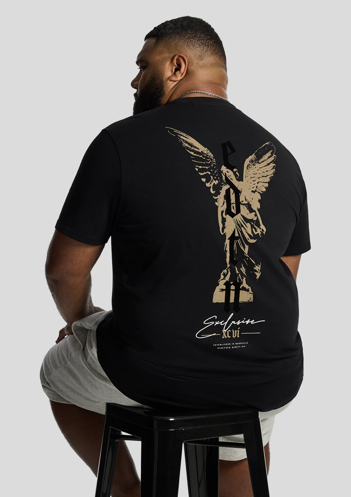 Angel Longline Crew Tee