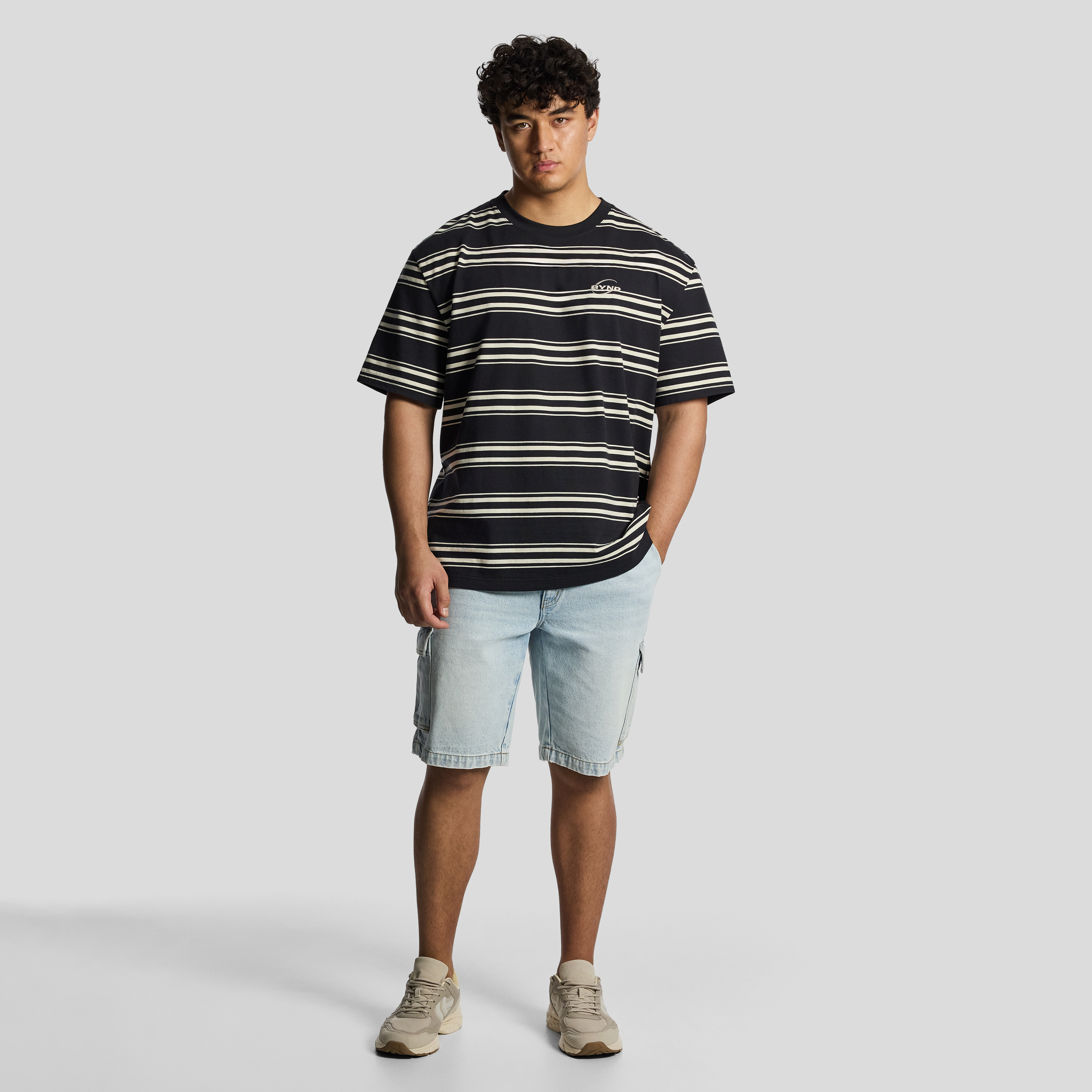 Black Howie Relaxed Crew Tee