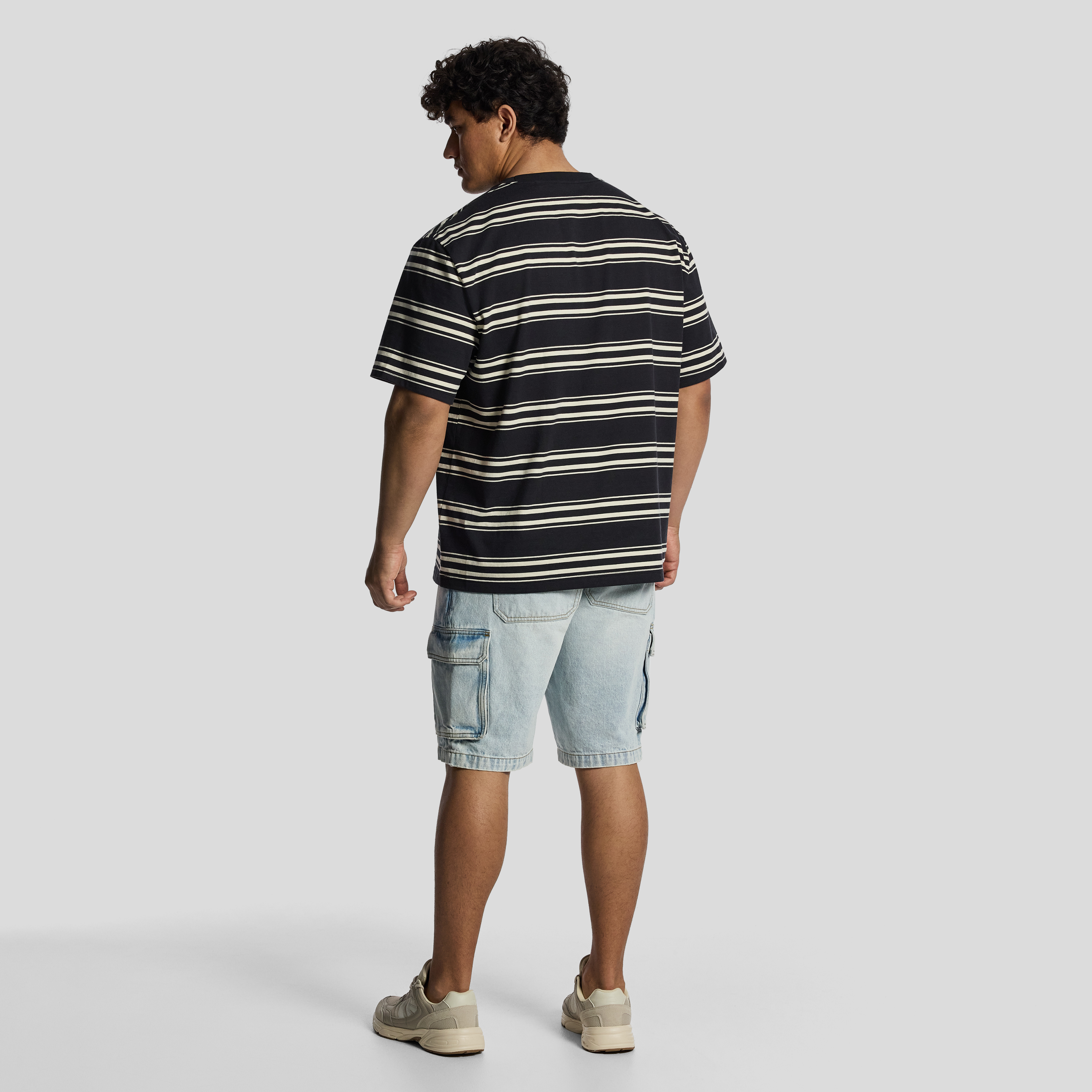 Black Howie Relaxed Crew Tee