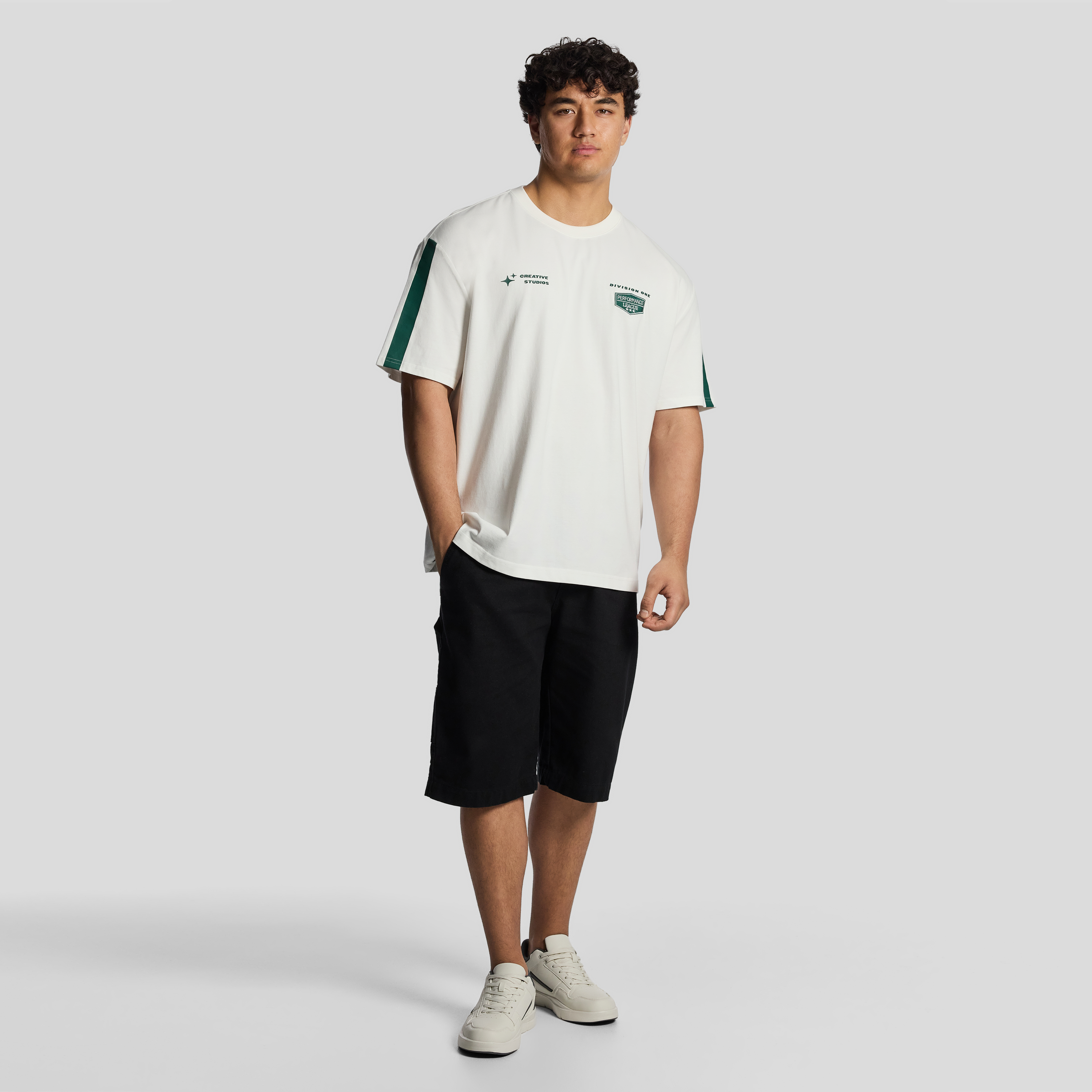 Off White Apex Relaxed Crew Tee