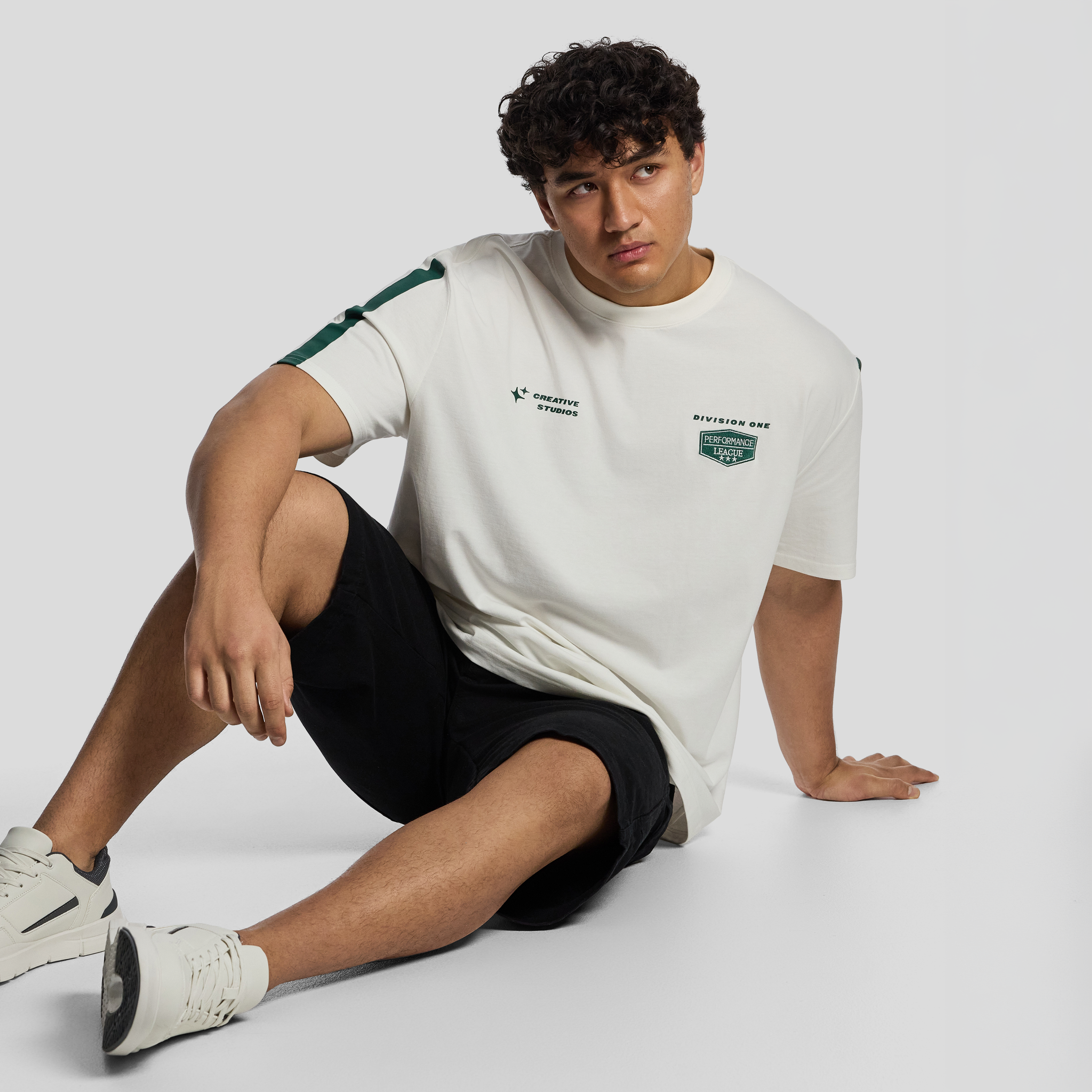 Off White Apex Relaxed Crew Tee