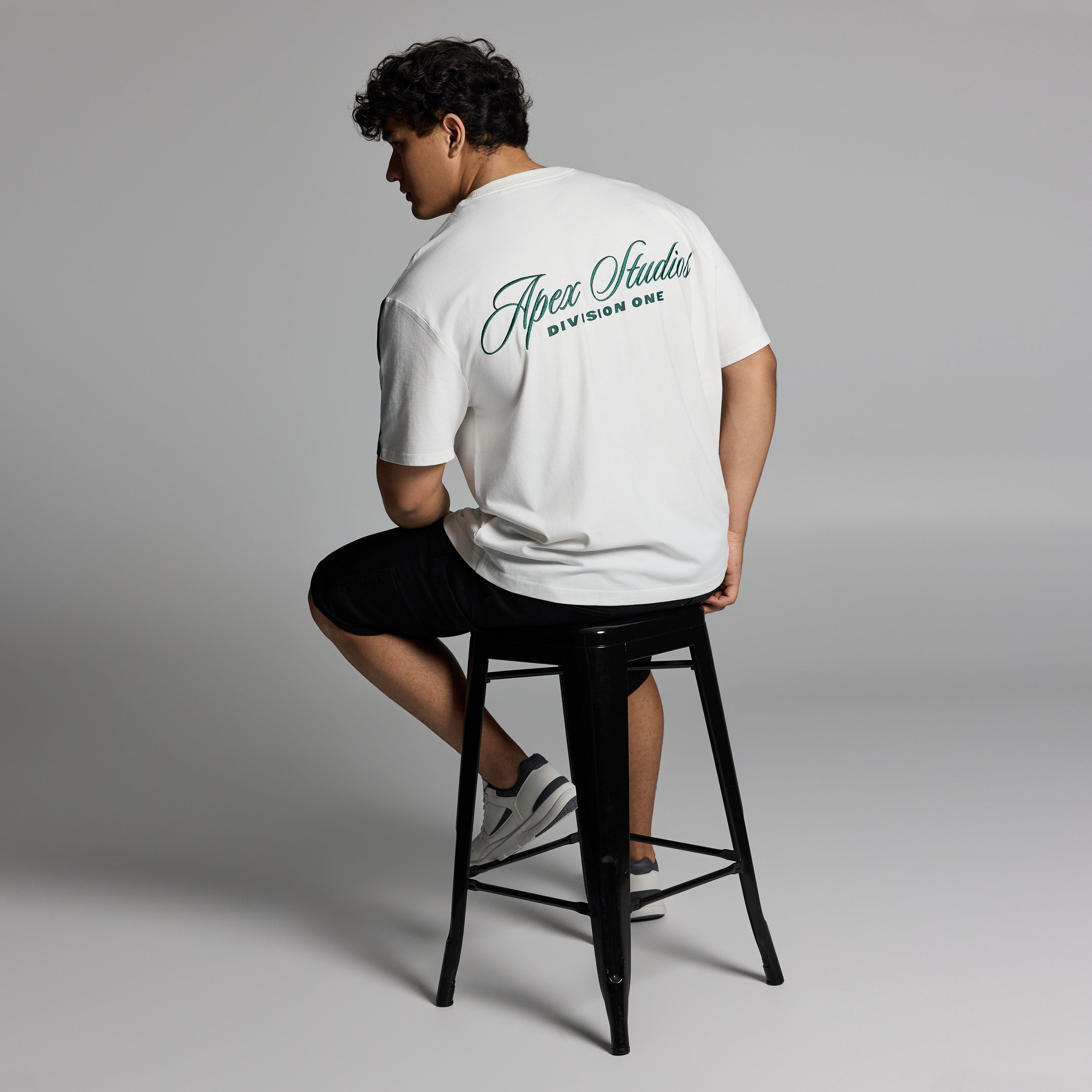 Off White Apex Relaxed Crew Tee