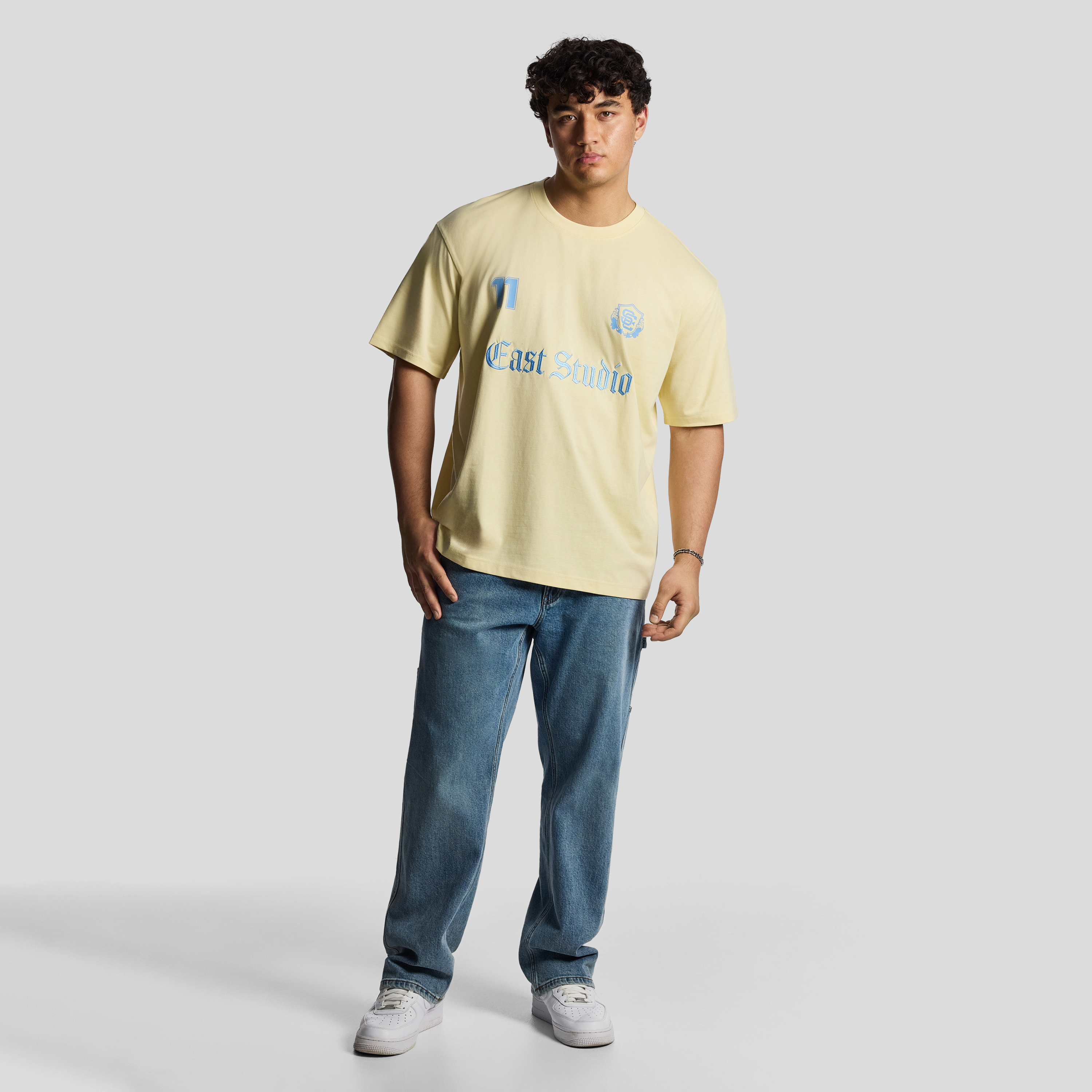 Yellow East Studio Relaxed Crew Tee