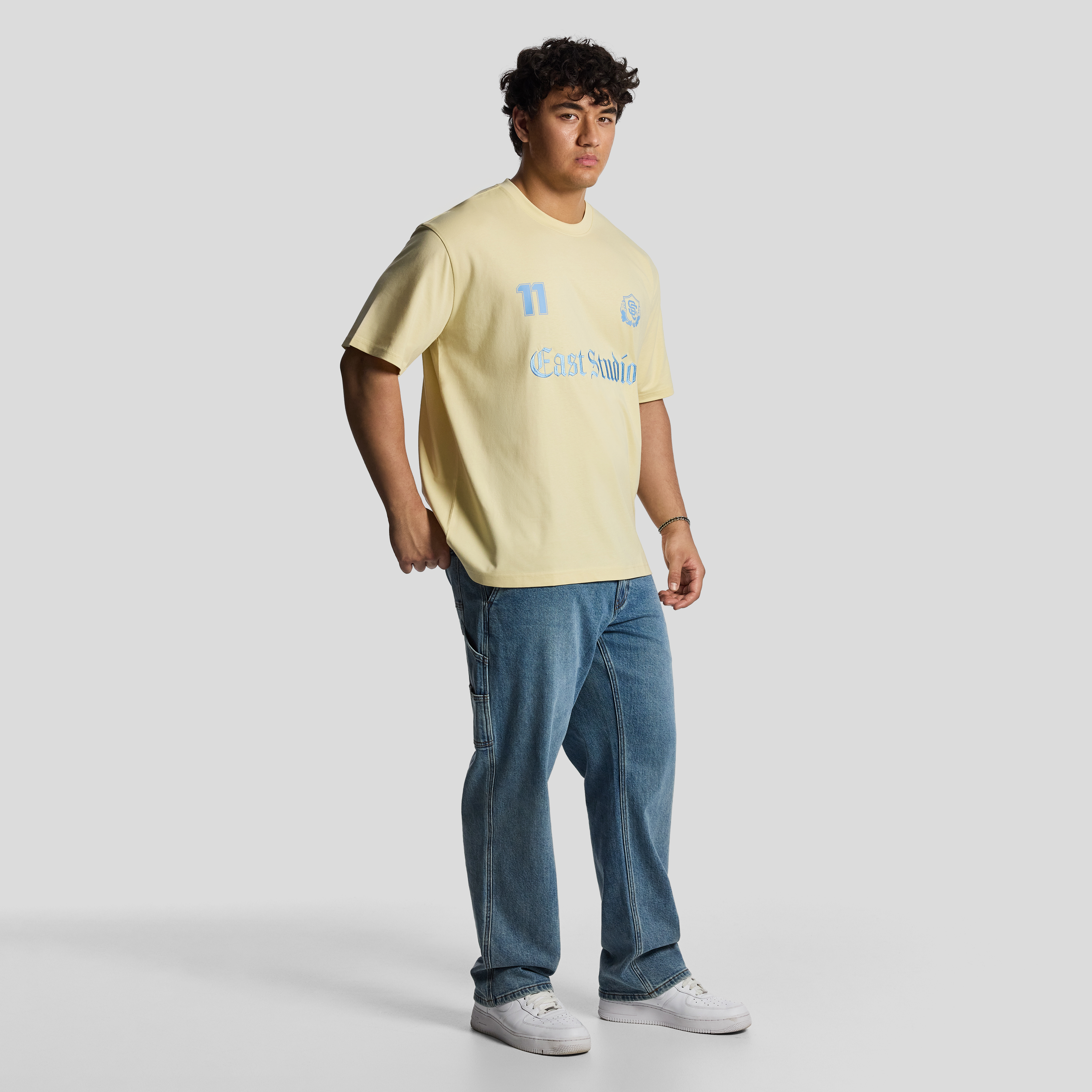 Yellow East Studio Relaxed Crew Tee