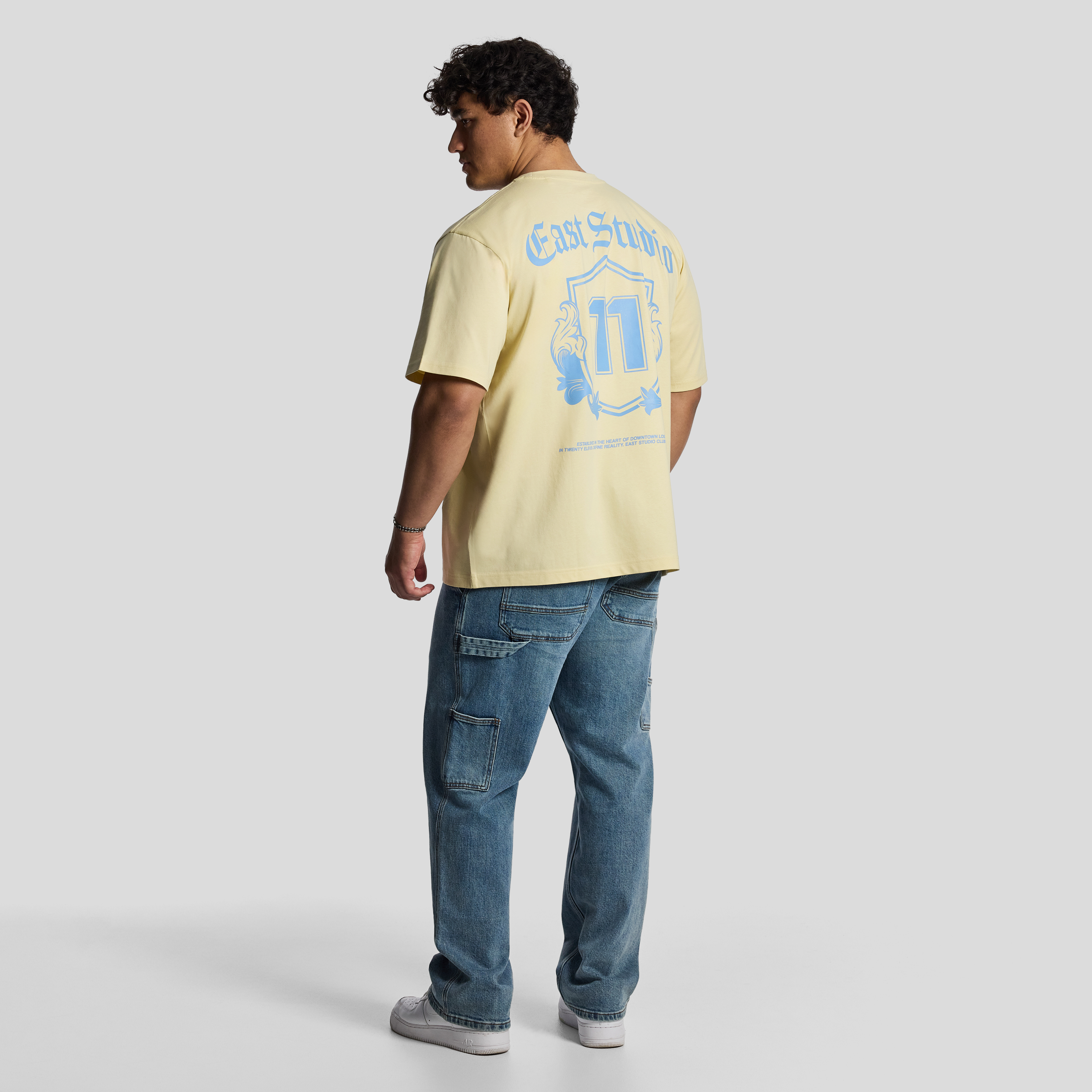Yellow East Studio Relaxed Crew Tee